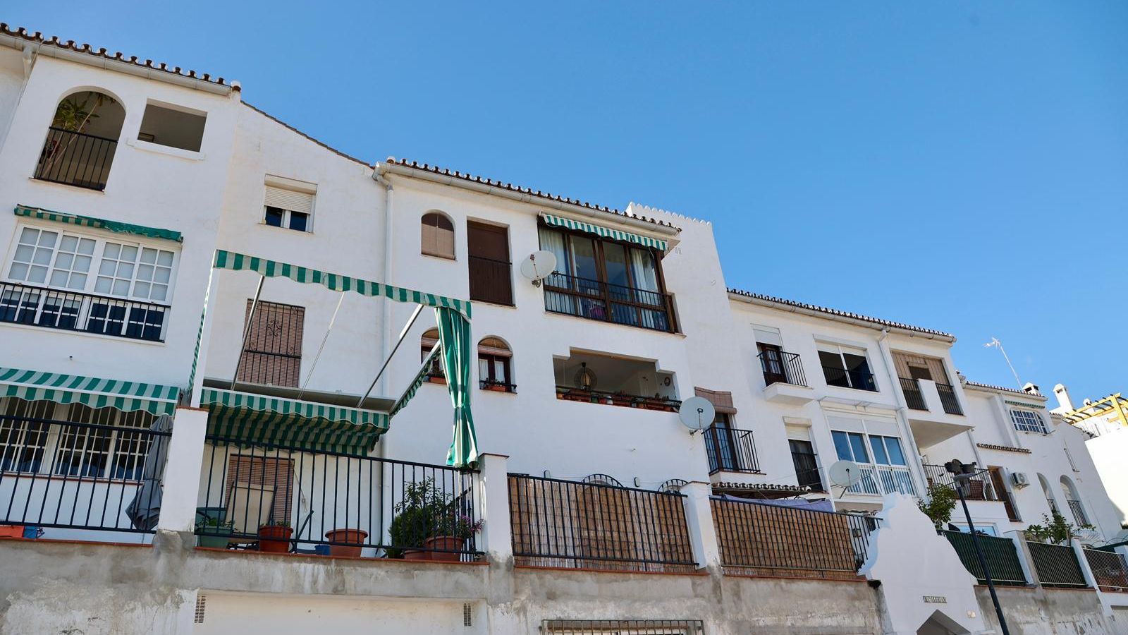 Urbanización de Rincón de la Victoria en la que ha tenido lugar el crimen.