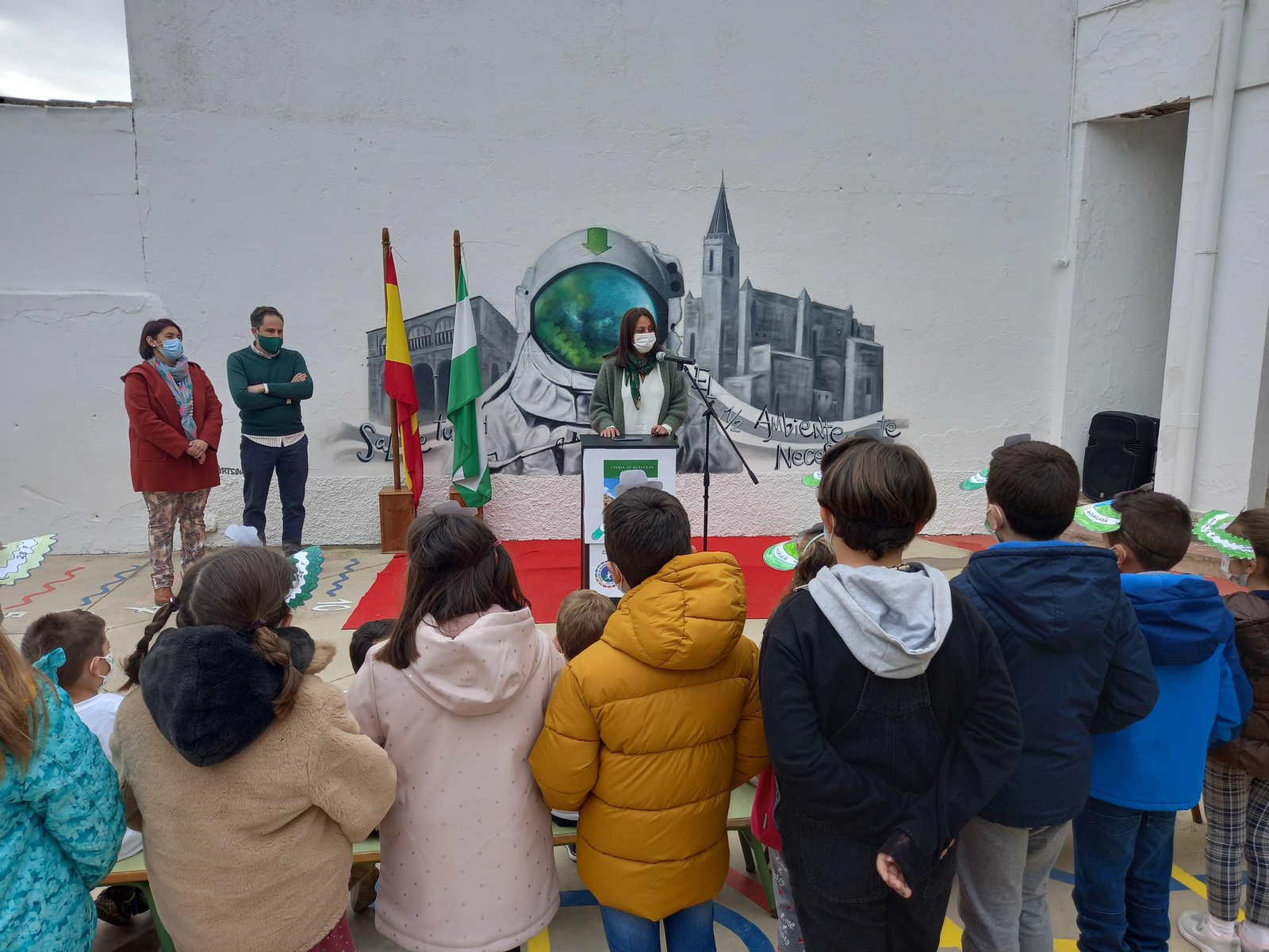 Inauguración de la I Feria de Muestras.
