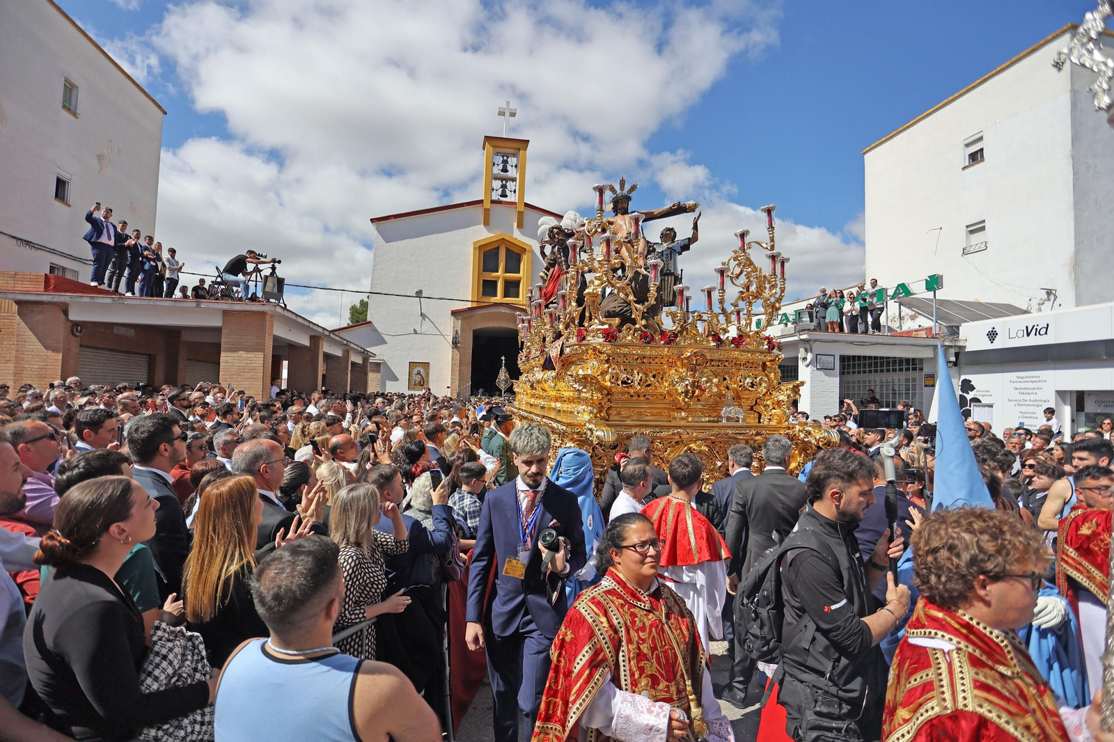 Imágenes de la Hermandad de Las Viñas en el Viernes Santo de Jerez 2025
