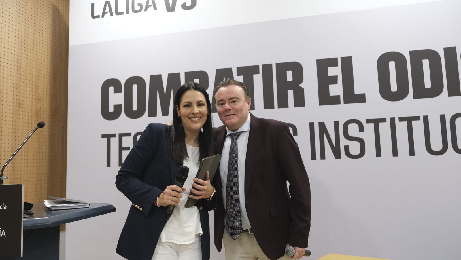 Jornada sobre racismo organizada por LaLiga en el Espacio Alma, en imágenes