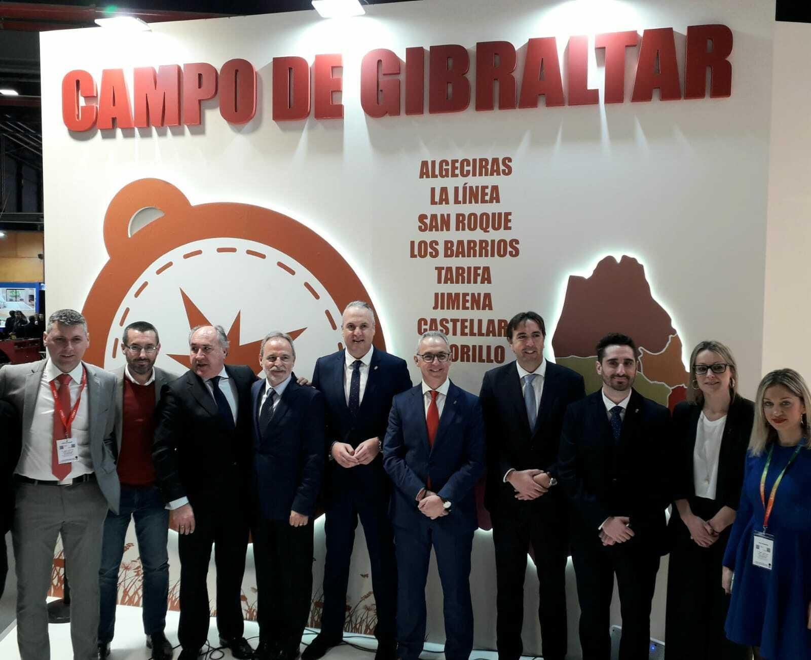 Representantes políticos del Campo de Gibraltar en Fitur 2020