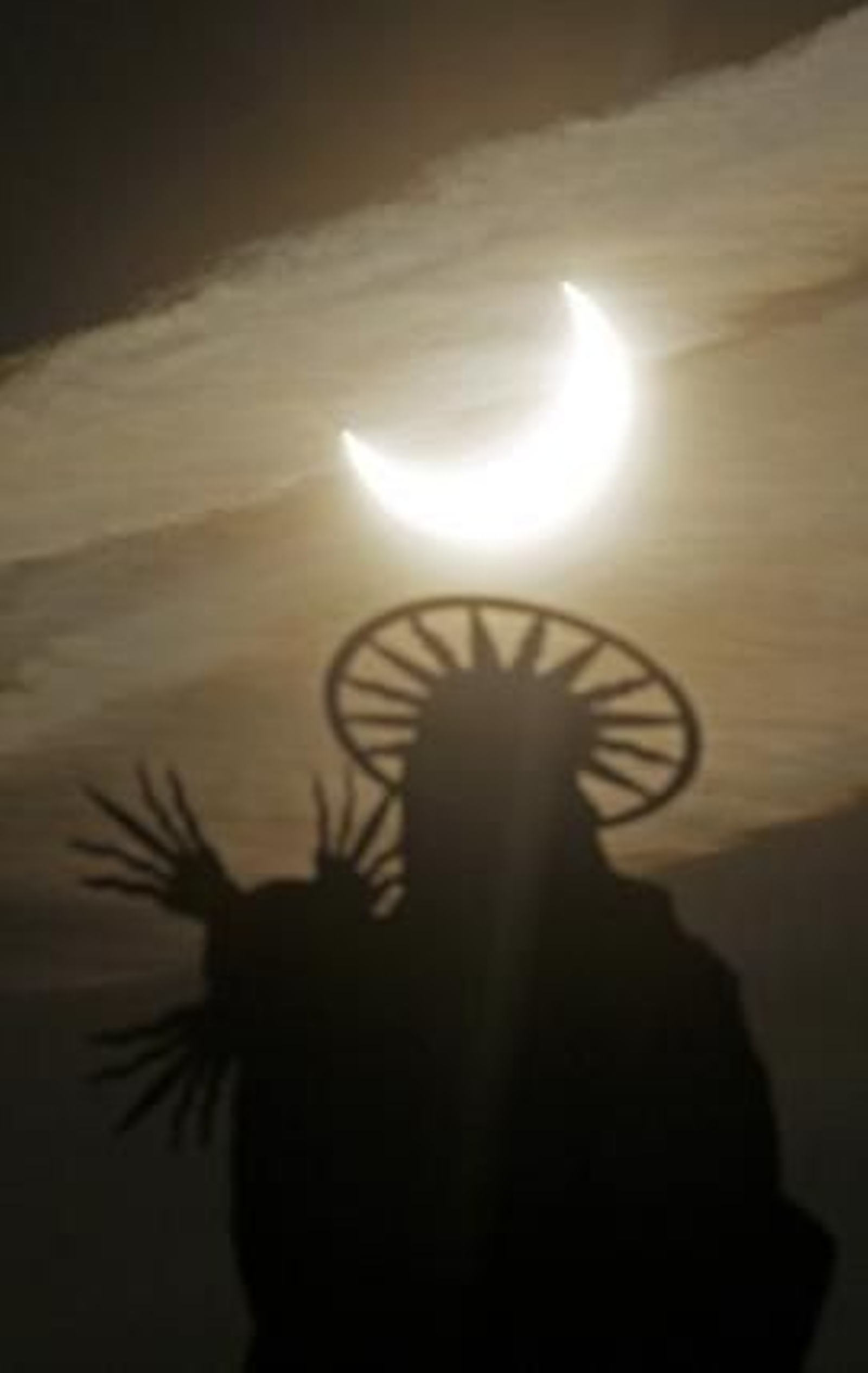 El primer eclipse del año.

Foto: AFP/Reuters