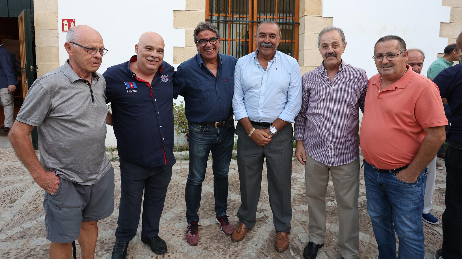 Inauguración de la exposición por el  75 aniversario del Xerez CD