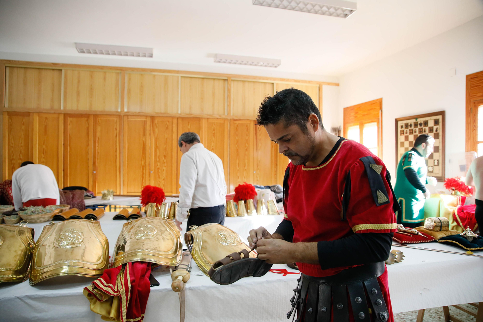 Las imágenes del Auto Sacramental de los Reyes Magos en Los Gallardos