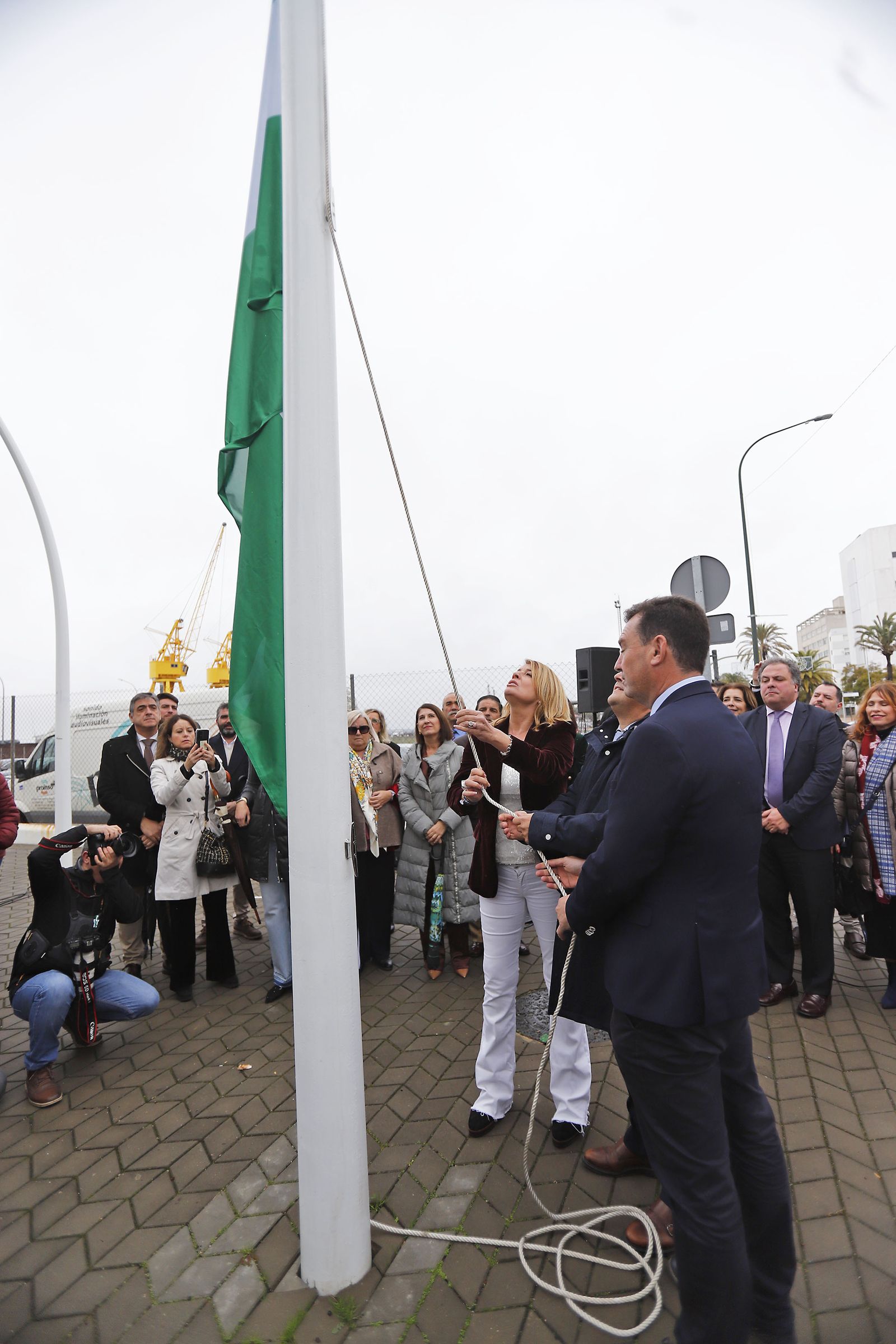 Imágenes del acto del acto del Día de la Bandera de Andalucía