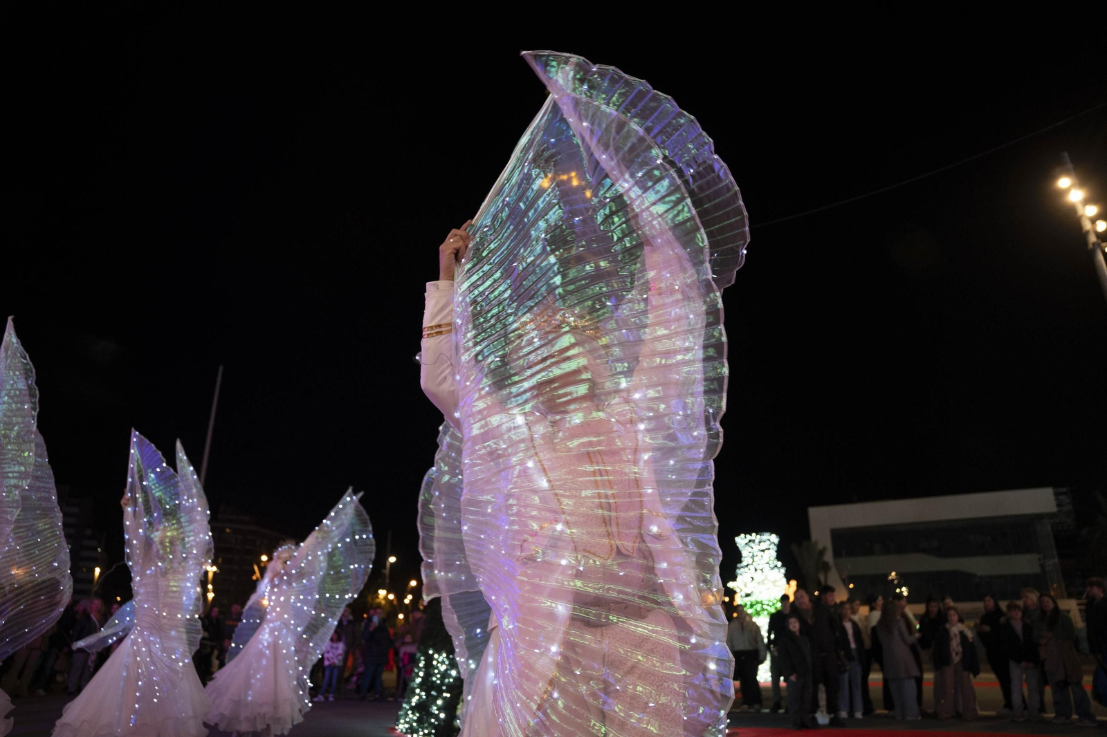 Las mejores imágenes del encendido navideño en Almería