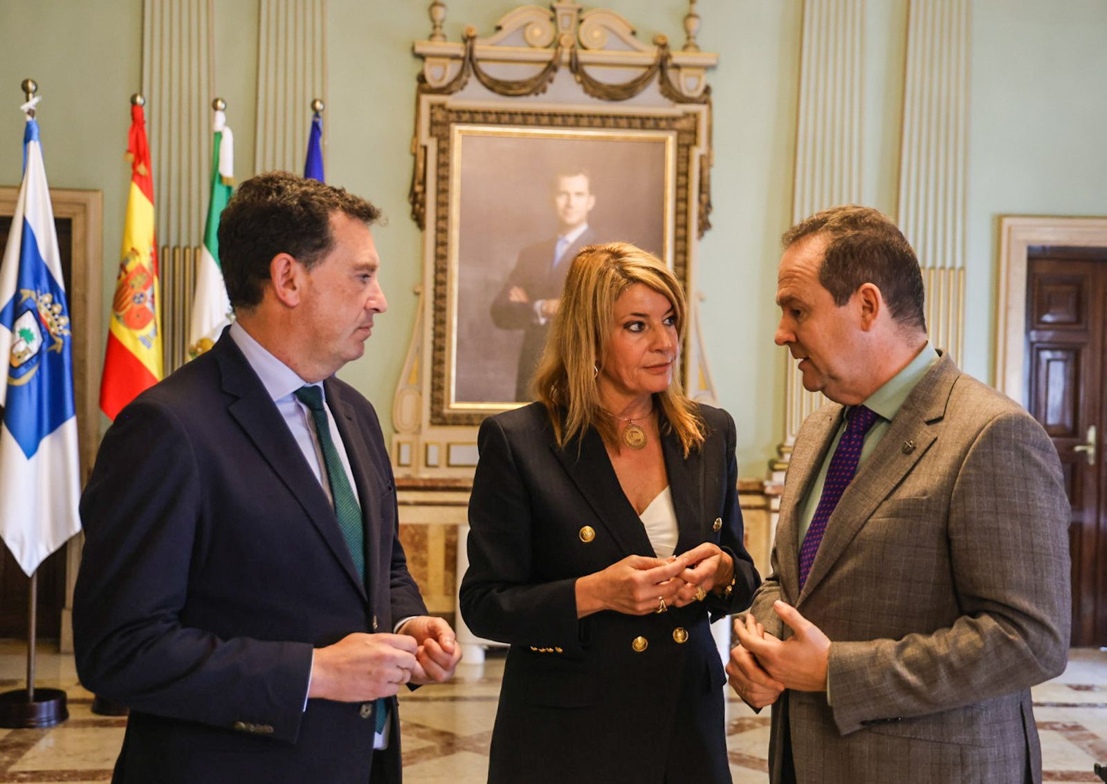 Fotografías del acuerdo de colaboración para la constitución de la Alianza Greener