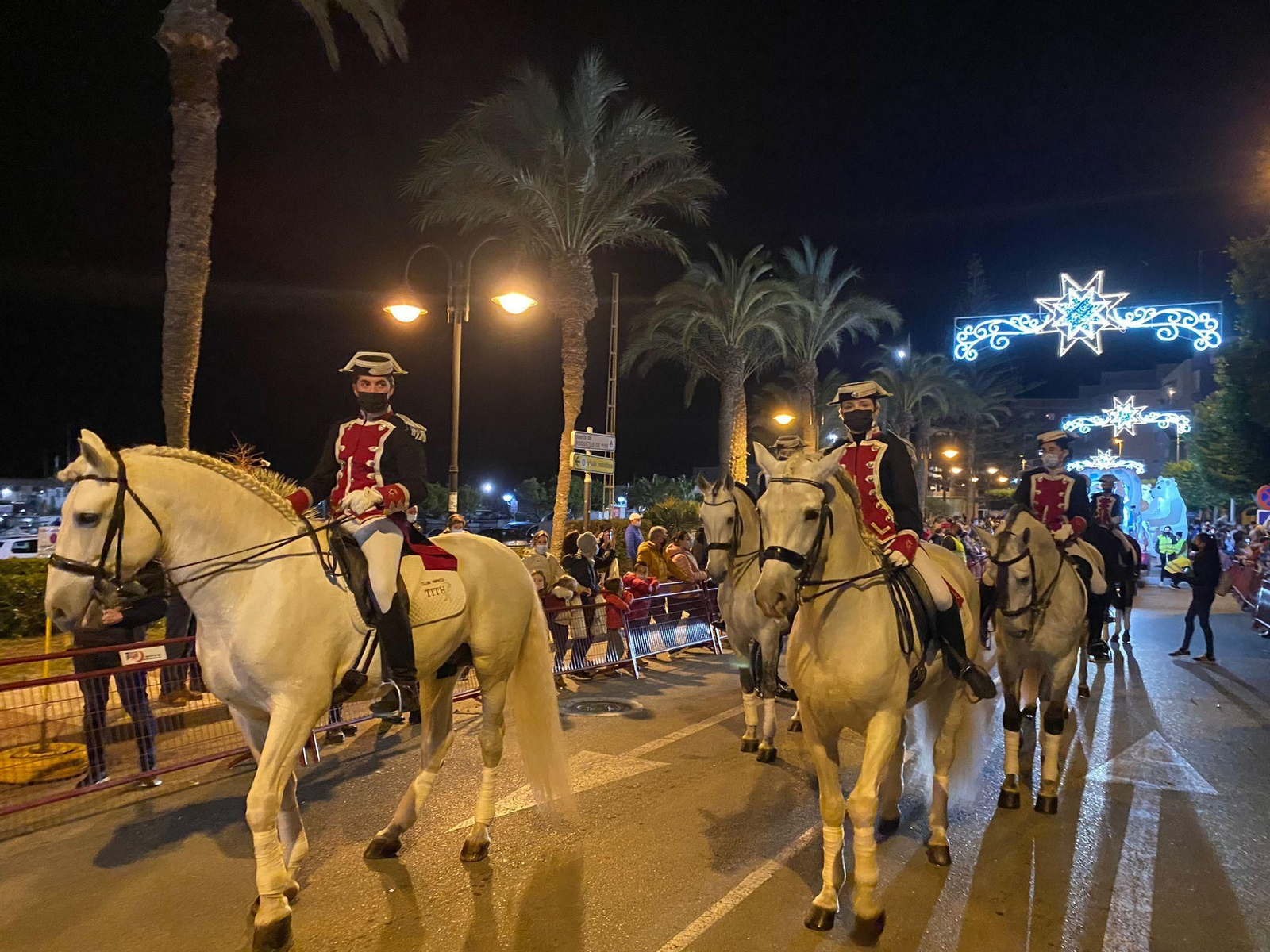 Imagen de la cabalgata.