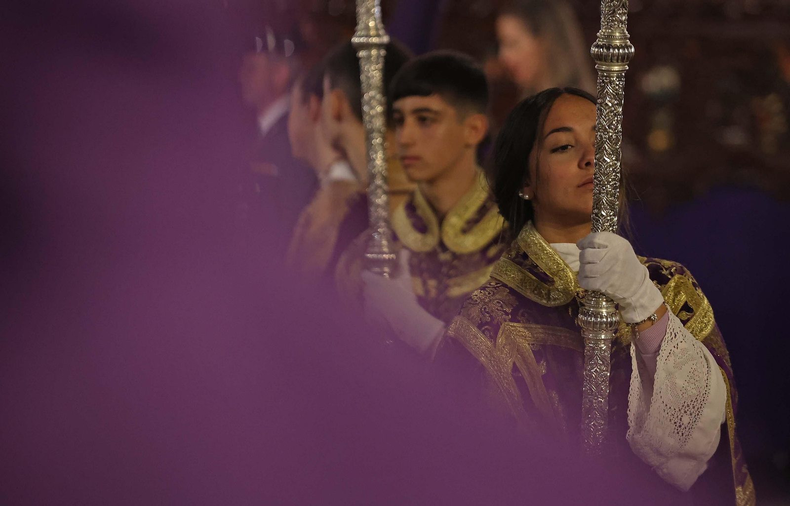 Fotos del Jueves Santo en Algeciras: Tres Caídas y Nazareno