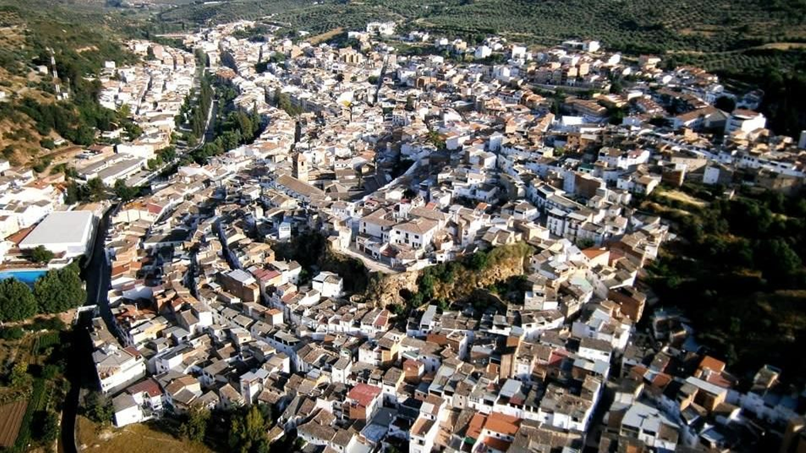 Panorámica de Beas de Segura, villa en la que se fundó el primer convento carmelita de Andalucía.