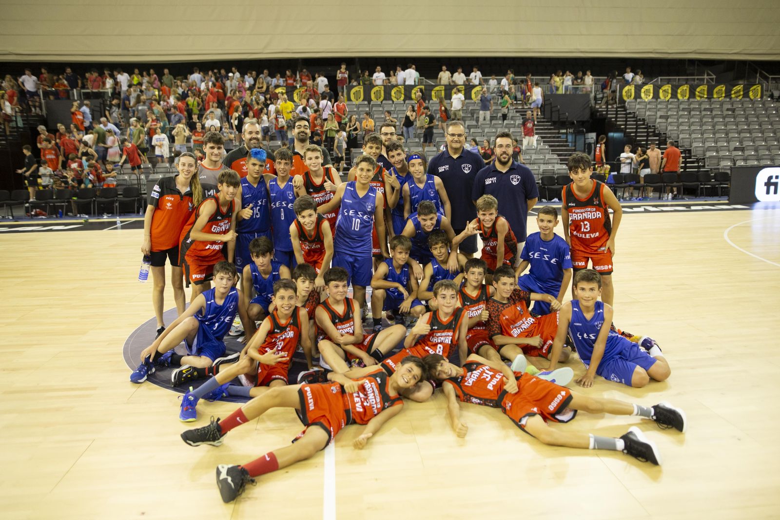 Encuéntrate en el partido del Fundación CB Granada de minibasket