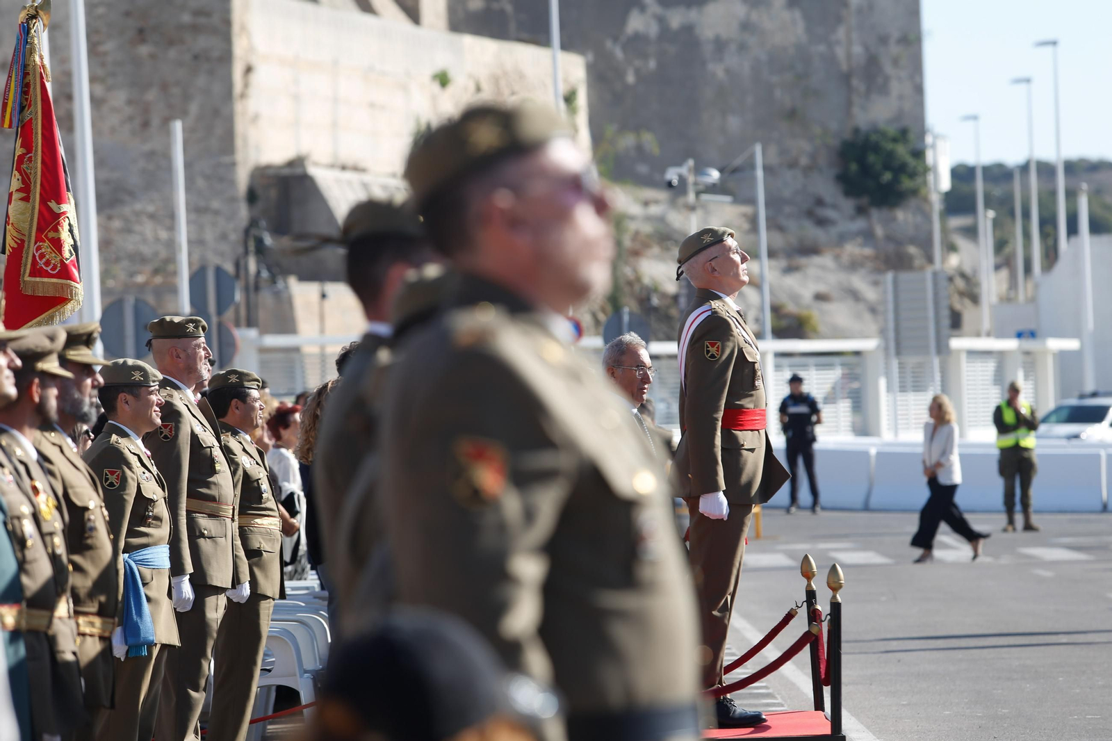 Las fotos de la jura de bandera civil en Tarifa