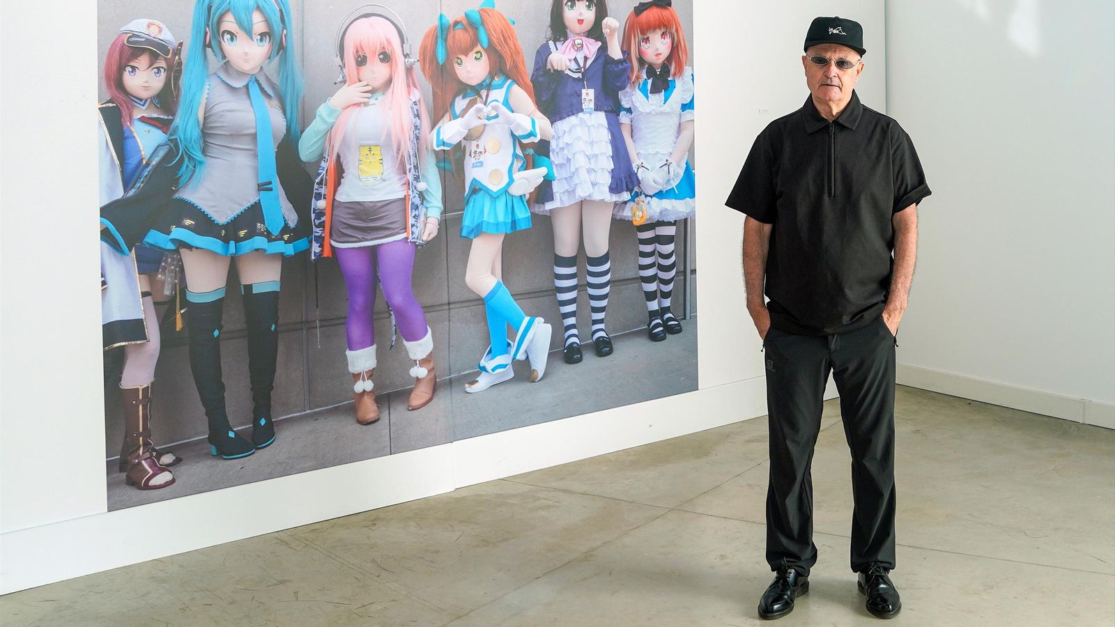 Trillo posa en su expositivo 'Ficciones'.