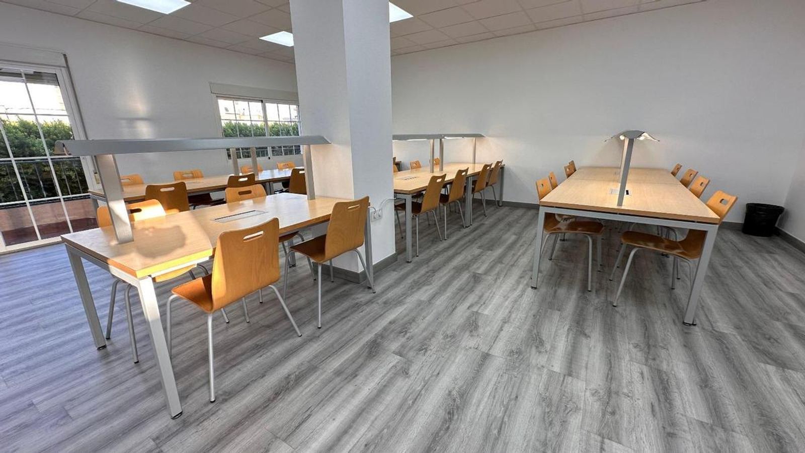 La nueva sala de estudio añade 12 nuevas plazas