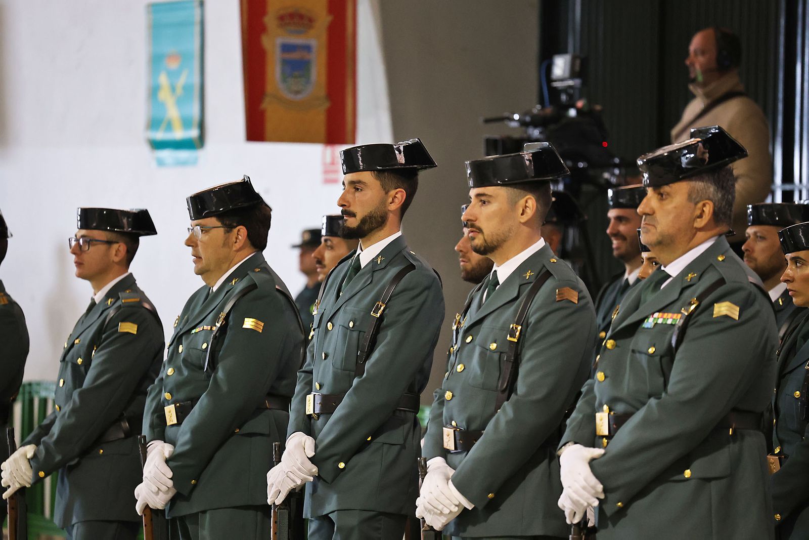 Imágenes de la jura del cargo de Julio Serrano Checa como Jefe de la Comandancia de la Guardia Civil de Huelva