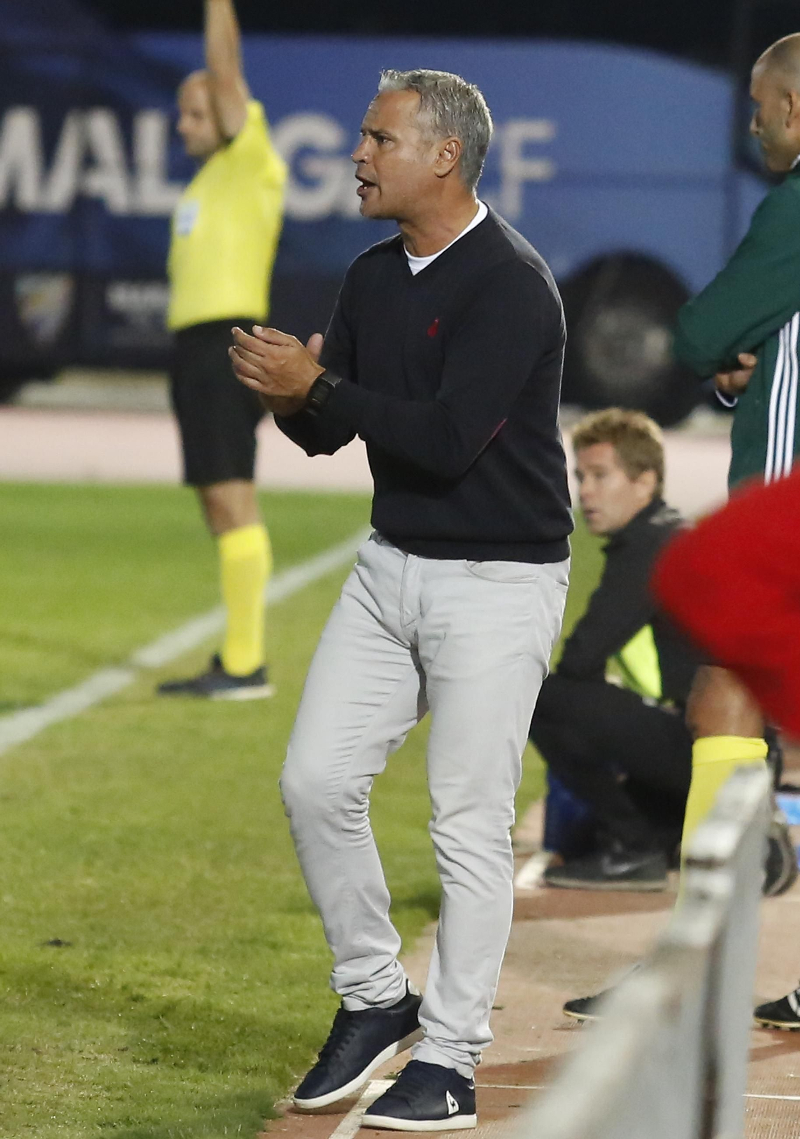 El paso de Sergio Pellicer por el Málaga CF, en fotos