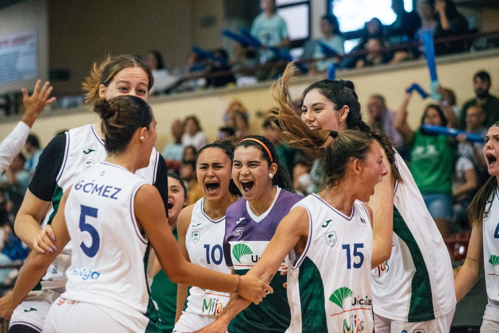 El Unicaja-Azul Marino Viajes Mallorca, en fotos