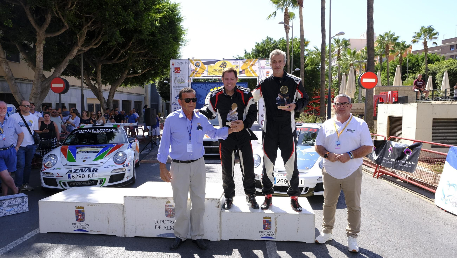 La entrega de premios del 49 Rallye Costa de Almería, en imágenes