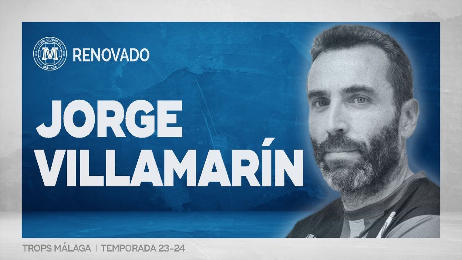 Jorge Villamarín seguirá defendiendo la portería del Trops Málaga