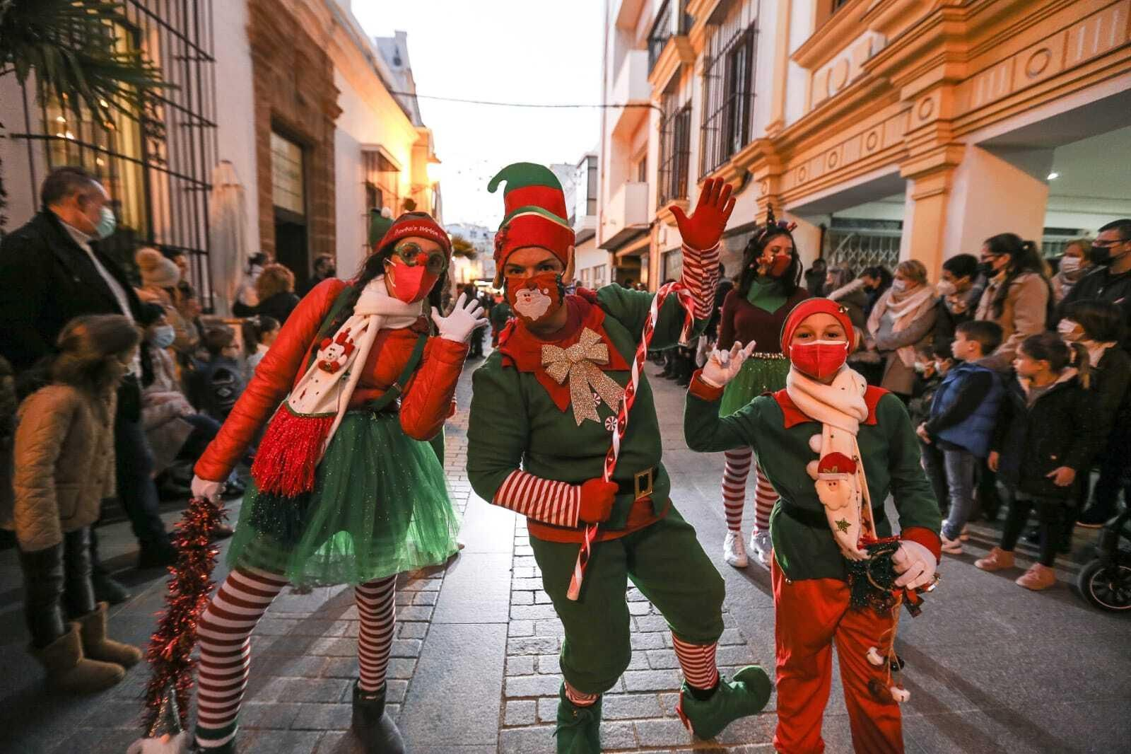 Cabalgata de Papá Noel en Chiclana