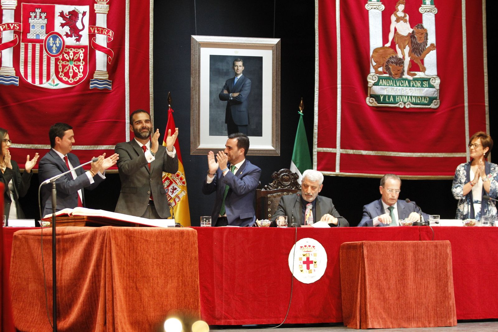 Fotogalería Pleno Constitución Ayuntamiento de Almería