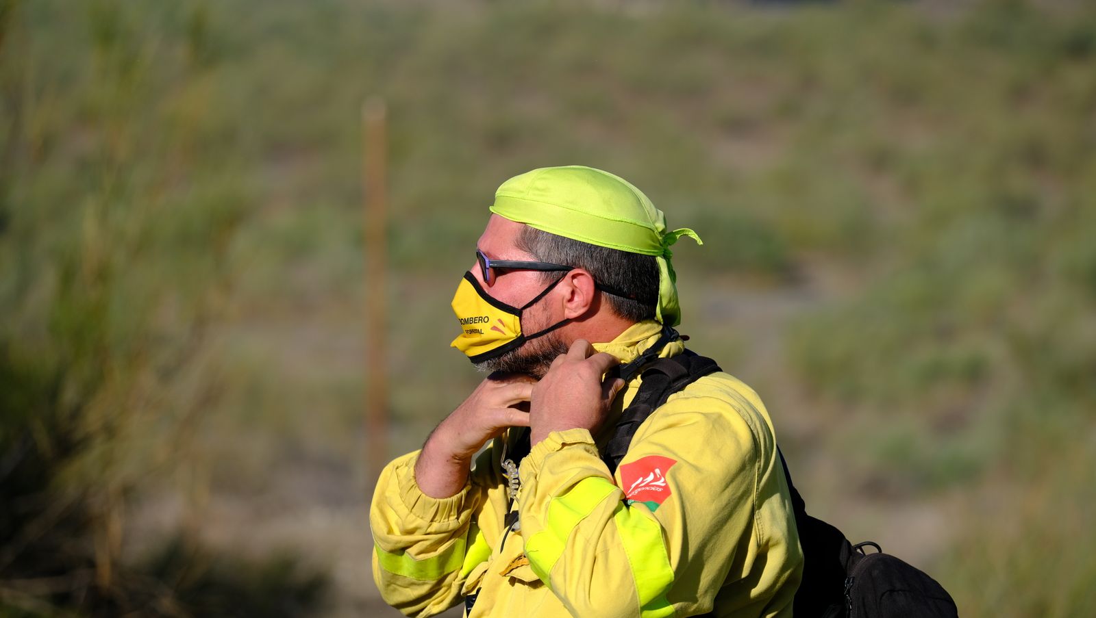Fotogalería incendio en Castro de Filabres. Almería