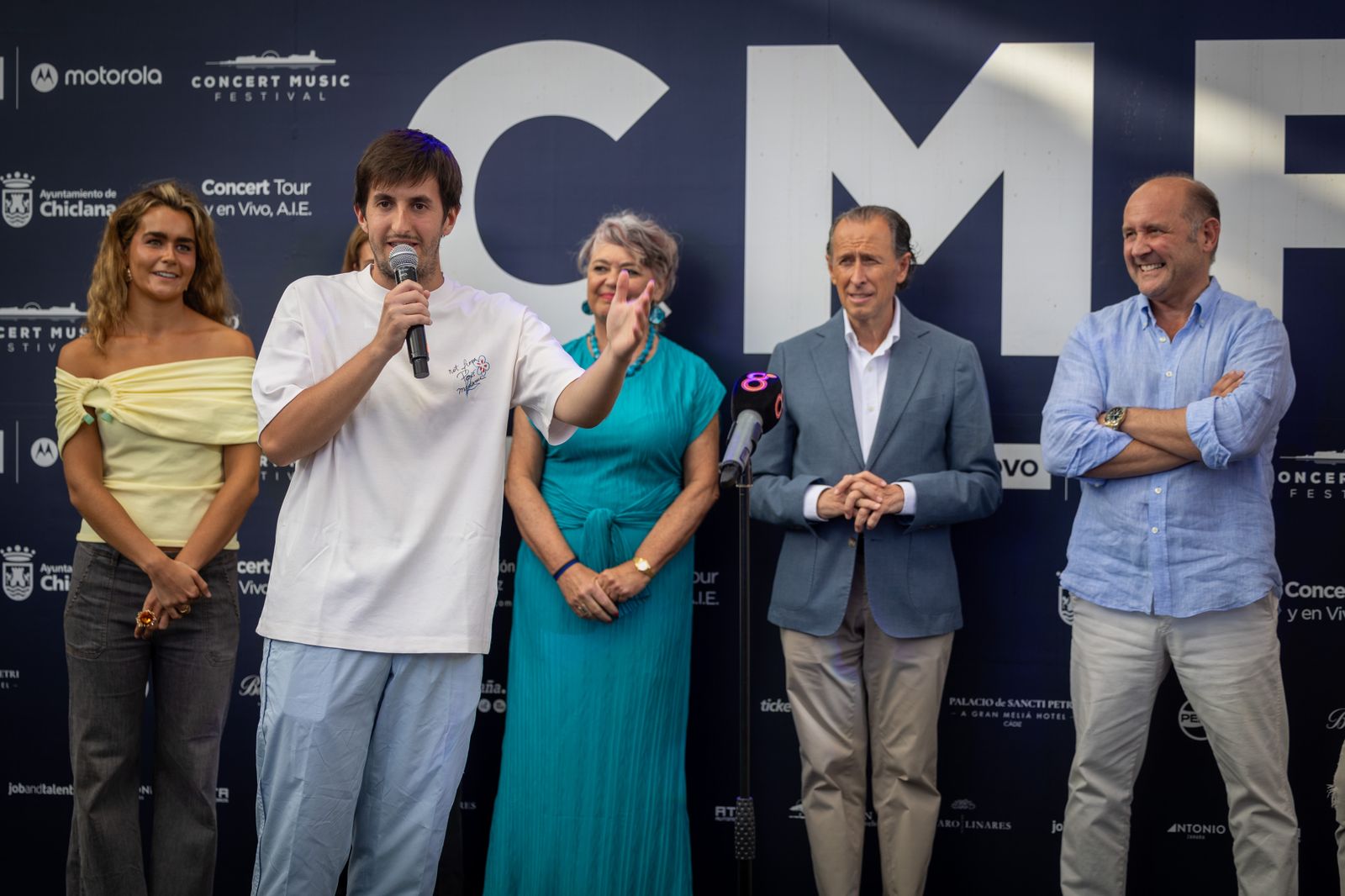 Imágenes de la inauguración del Concert Music Festival 2024 en Chiclana