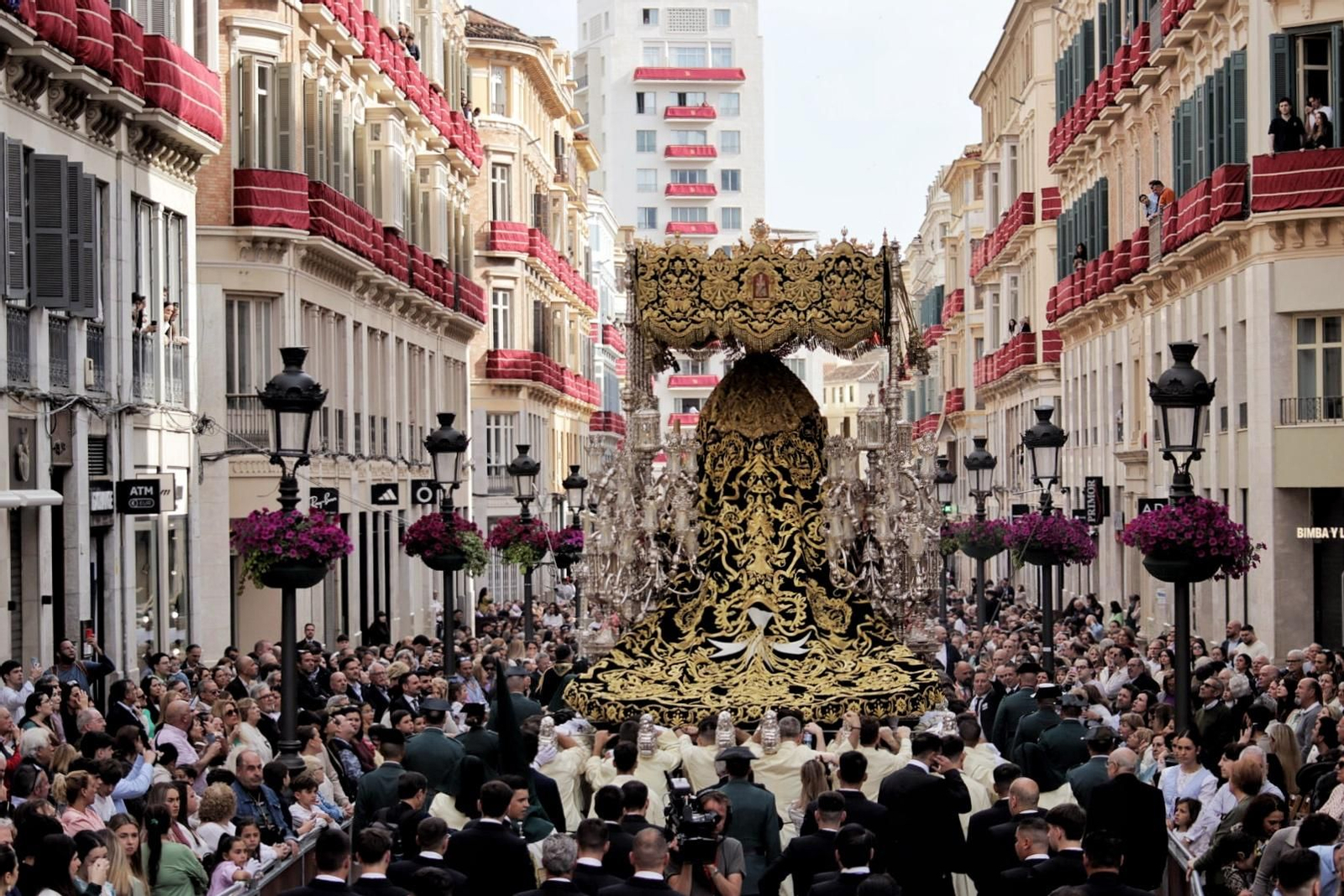 Lágrimas y Favores el Domingo de Ramos en Málaga, en imágenes