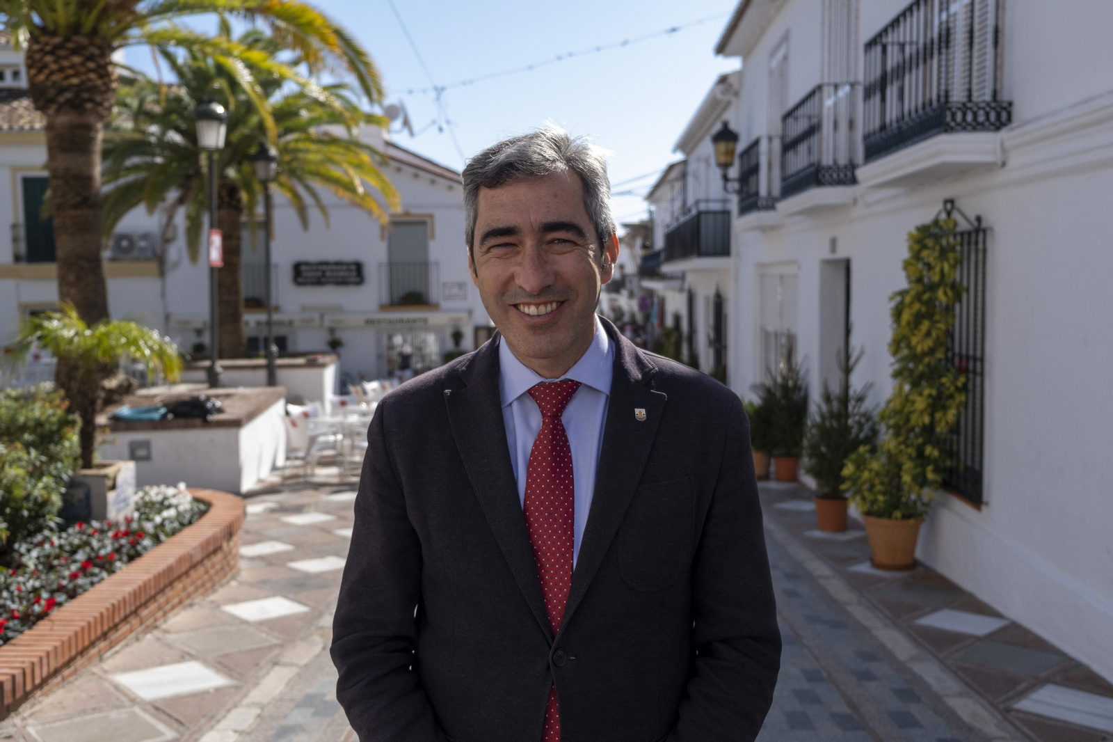 El alcalde de Benalmádena, Víctor Navas.