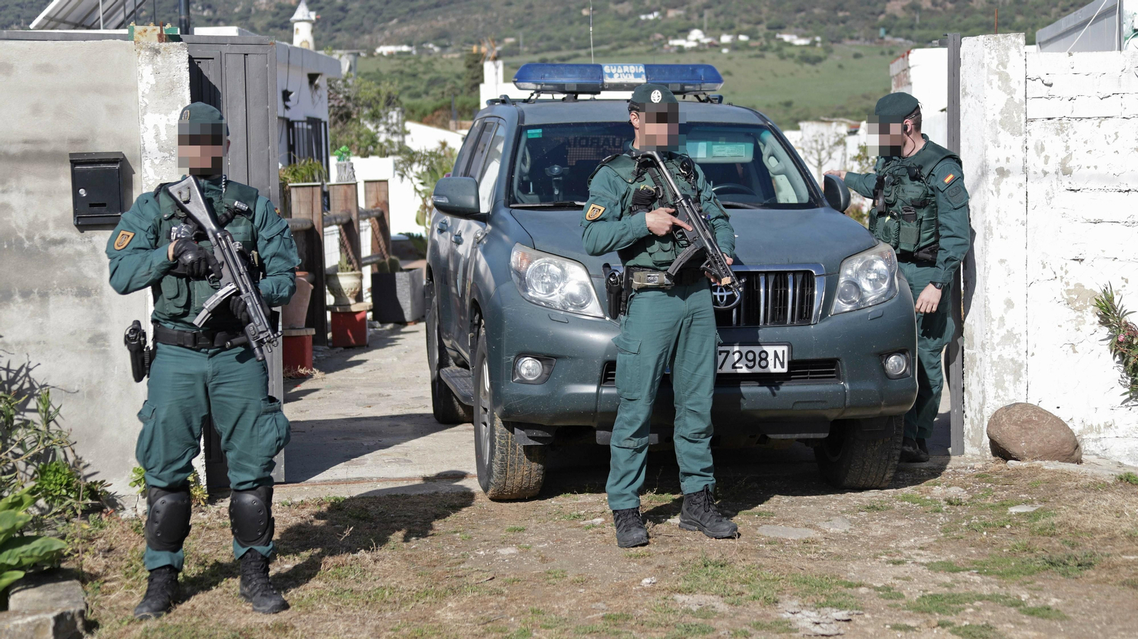 Operación antidroga en Tarifa