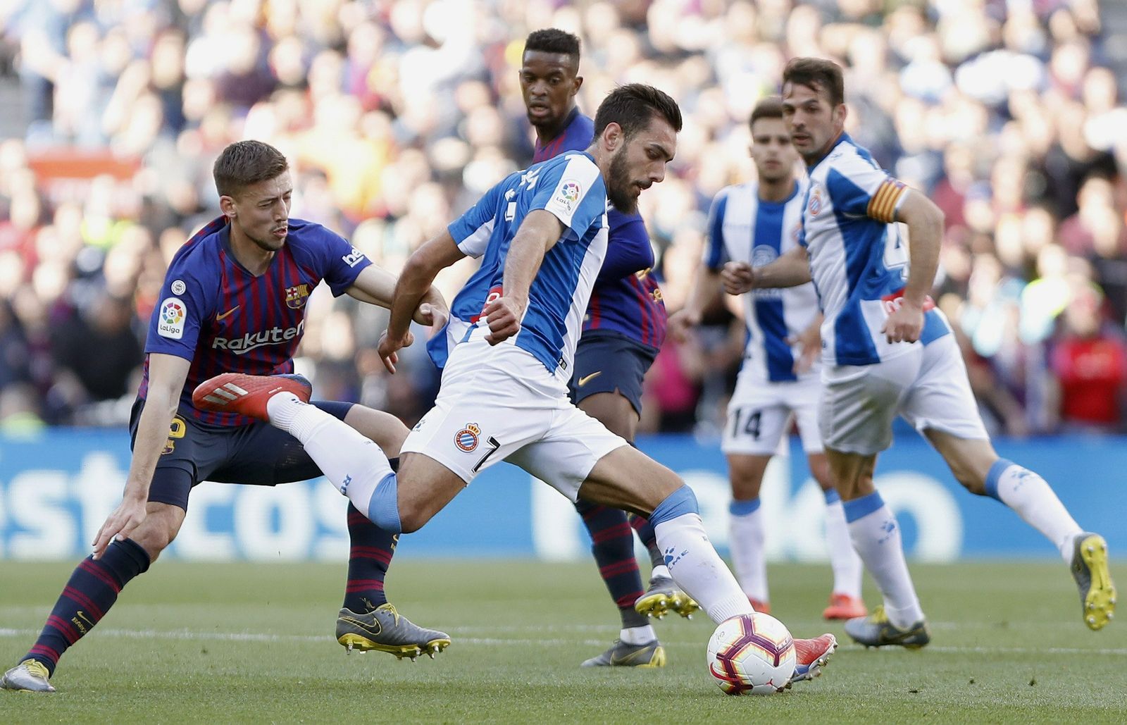 Las imágenes del Barcelona-Espanyol