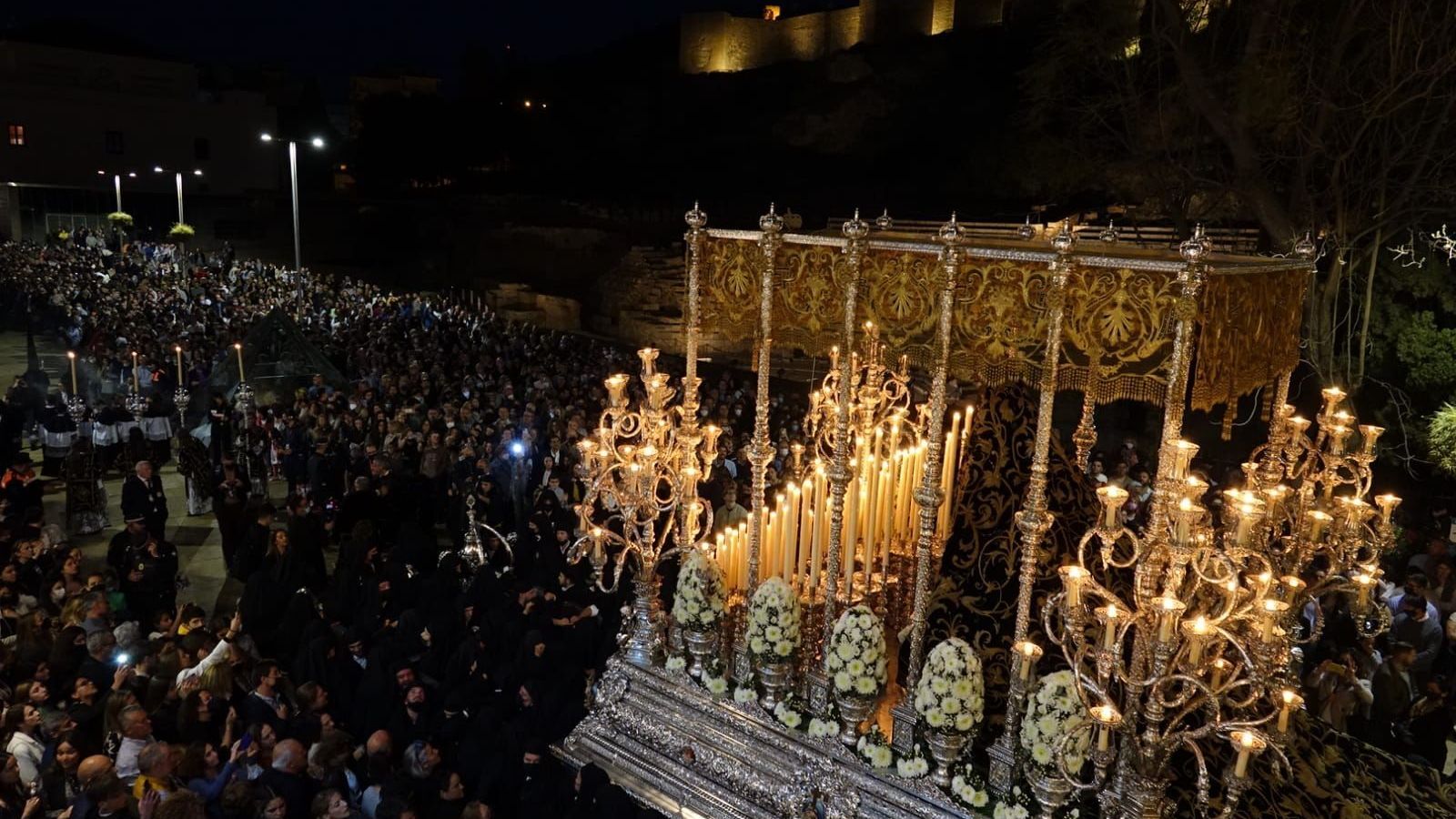 Nuestra Señora de la Soledad, a los pies de la Alcazaba