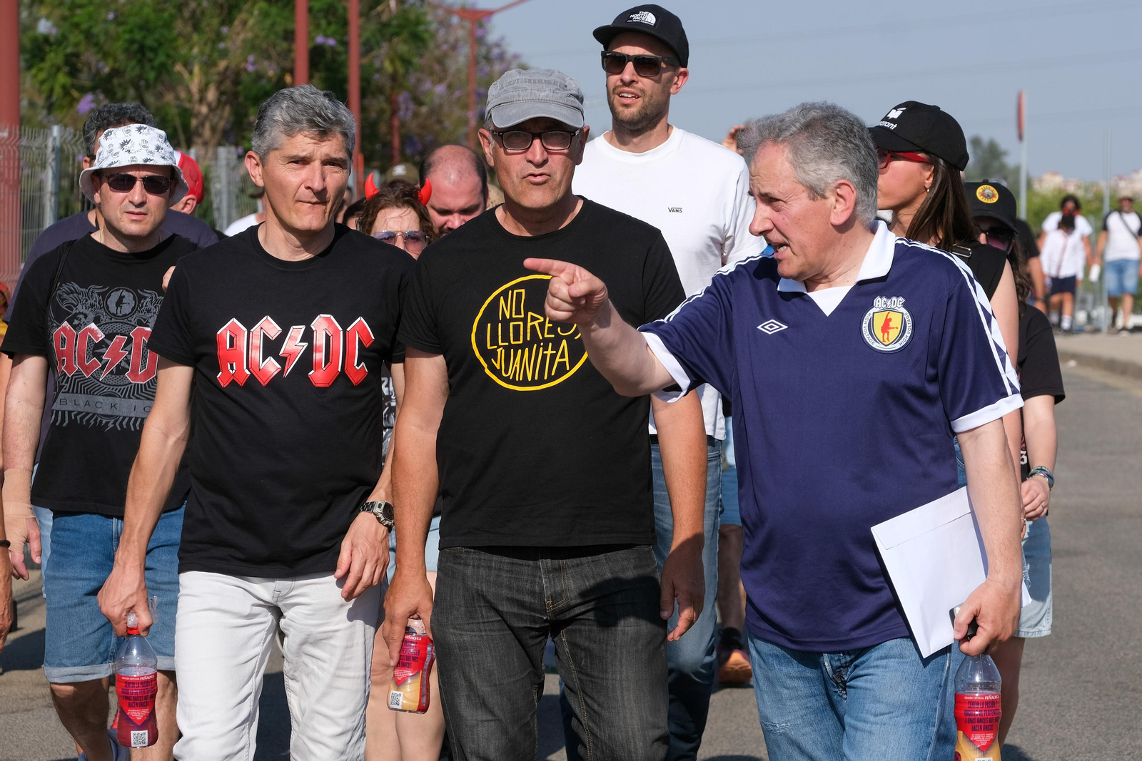 Búscate. Segundo concierto de ACDC en España