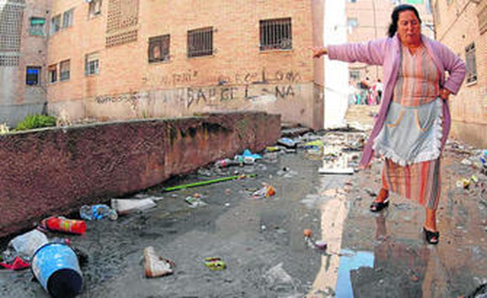 El suceso ocurrió a medianoche de ayer en la calle Sor Barranco.
