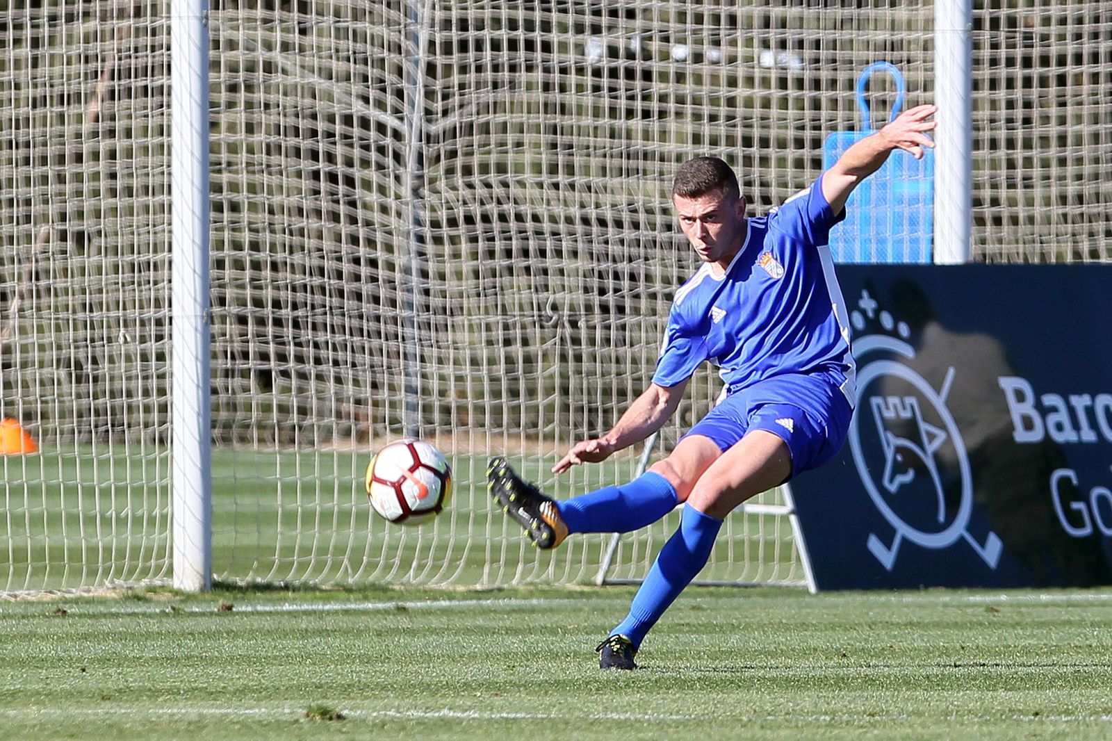 Raúl Fernández, en el amistoso que el Xerez CD disputó en Montecastillo contra el Shenzhen chino.