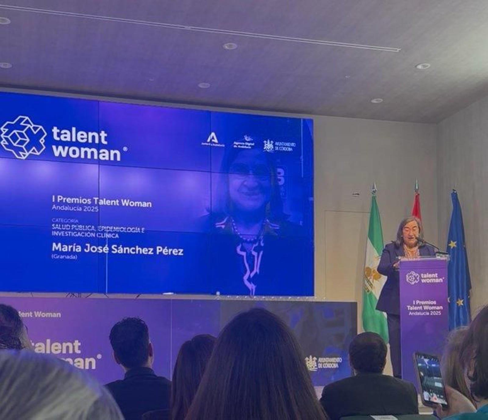 La doctora María José Sánchez.