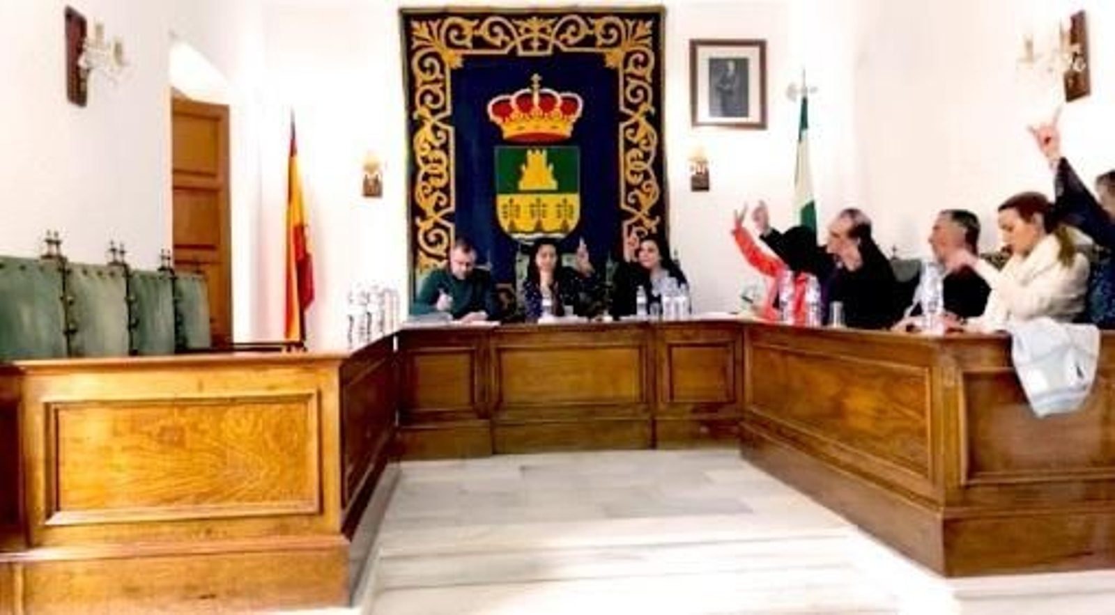 Momento del pleno de presupuestos de este año.