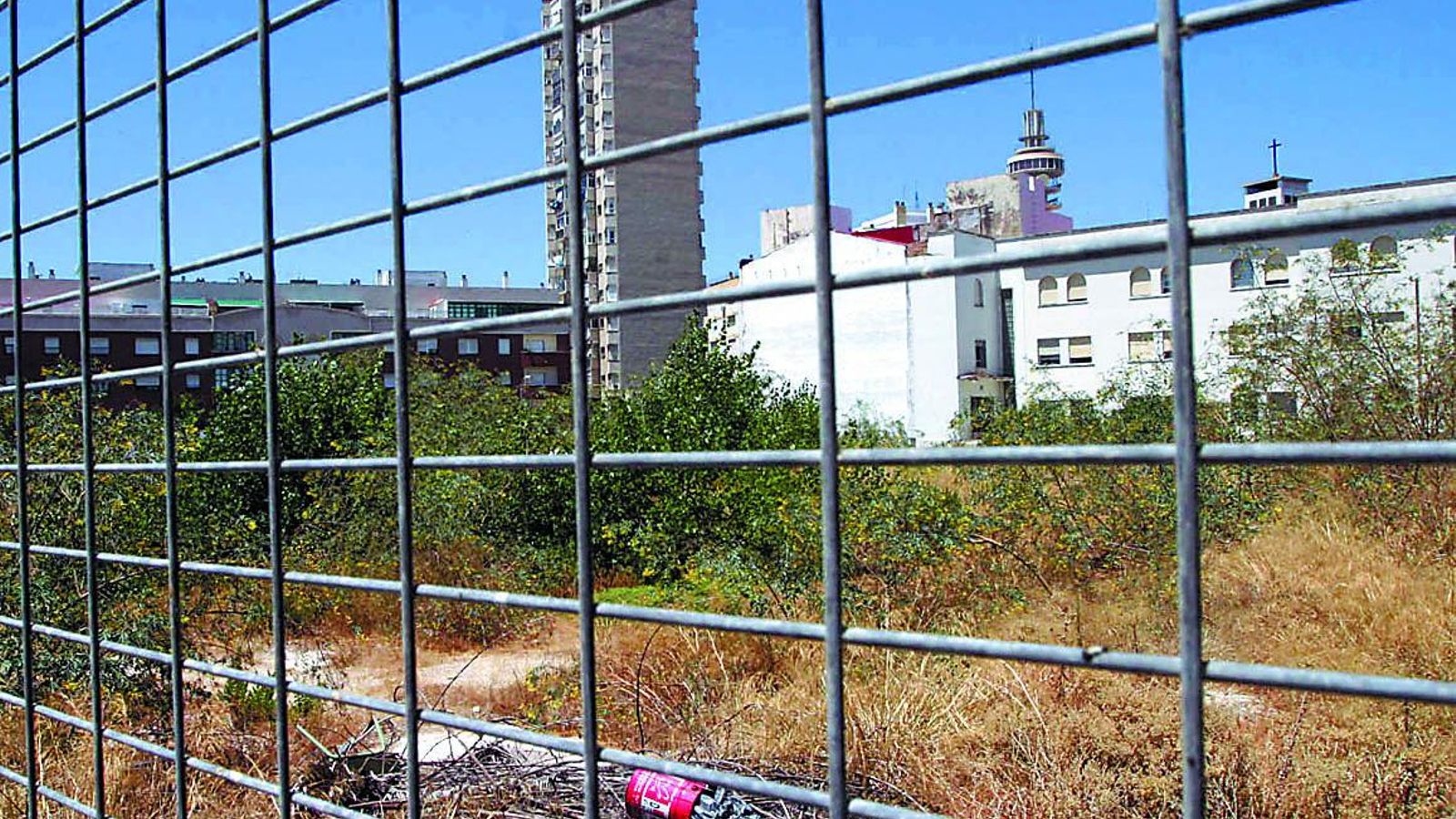Estado de abandono del solar de San Severiano