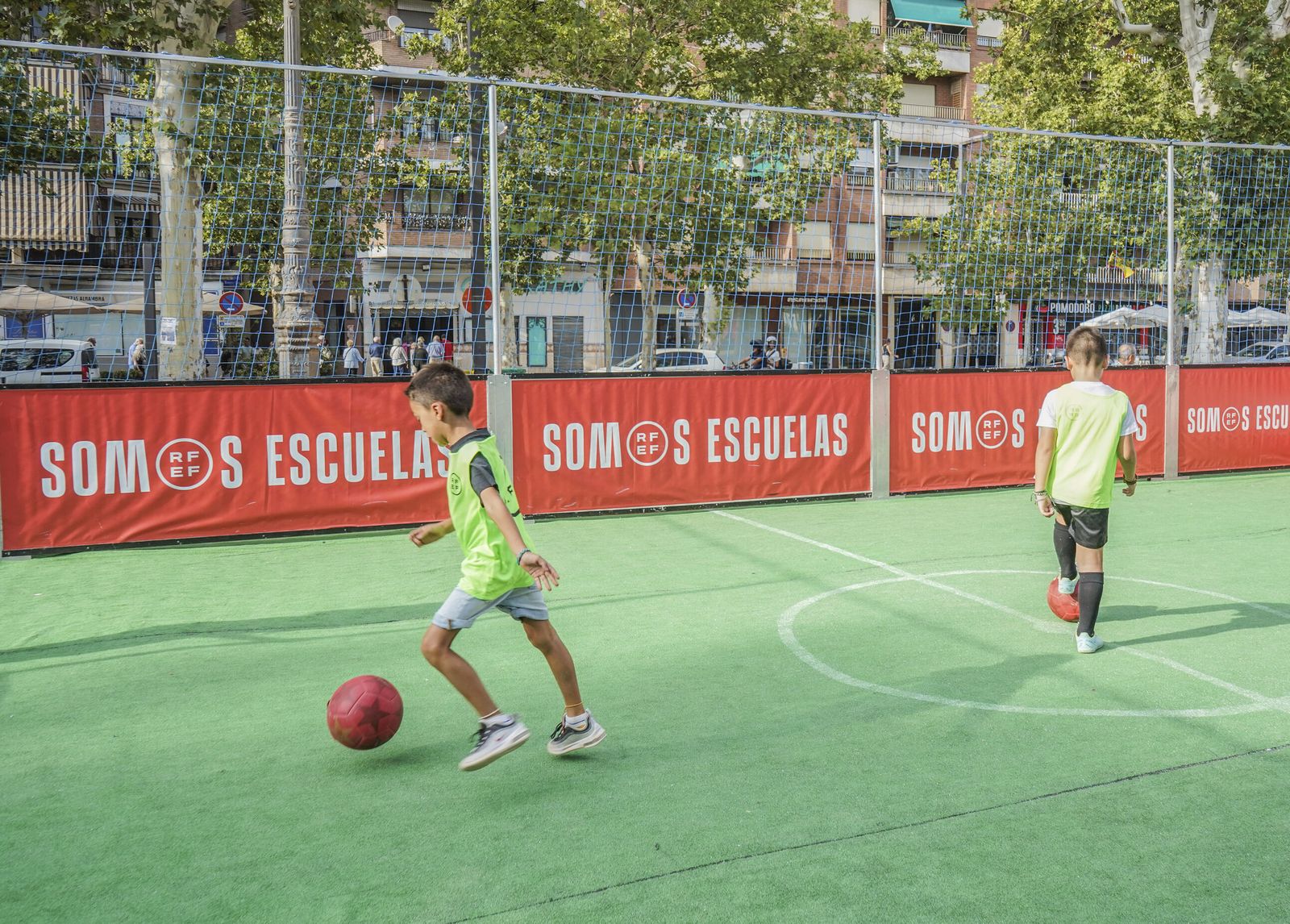 Granada disfruta con la Fan Zone de la Selección española