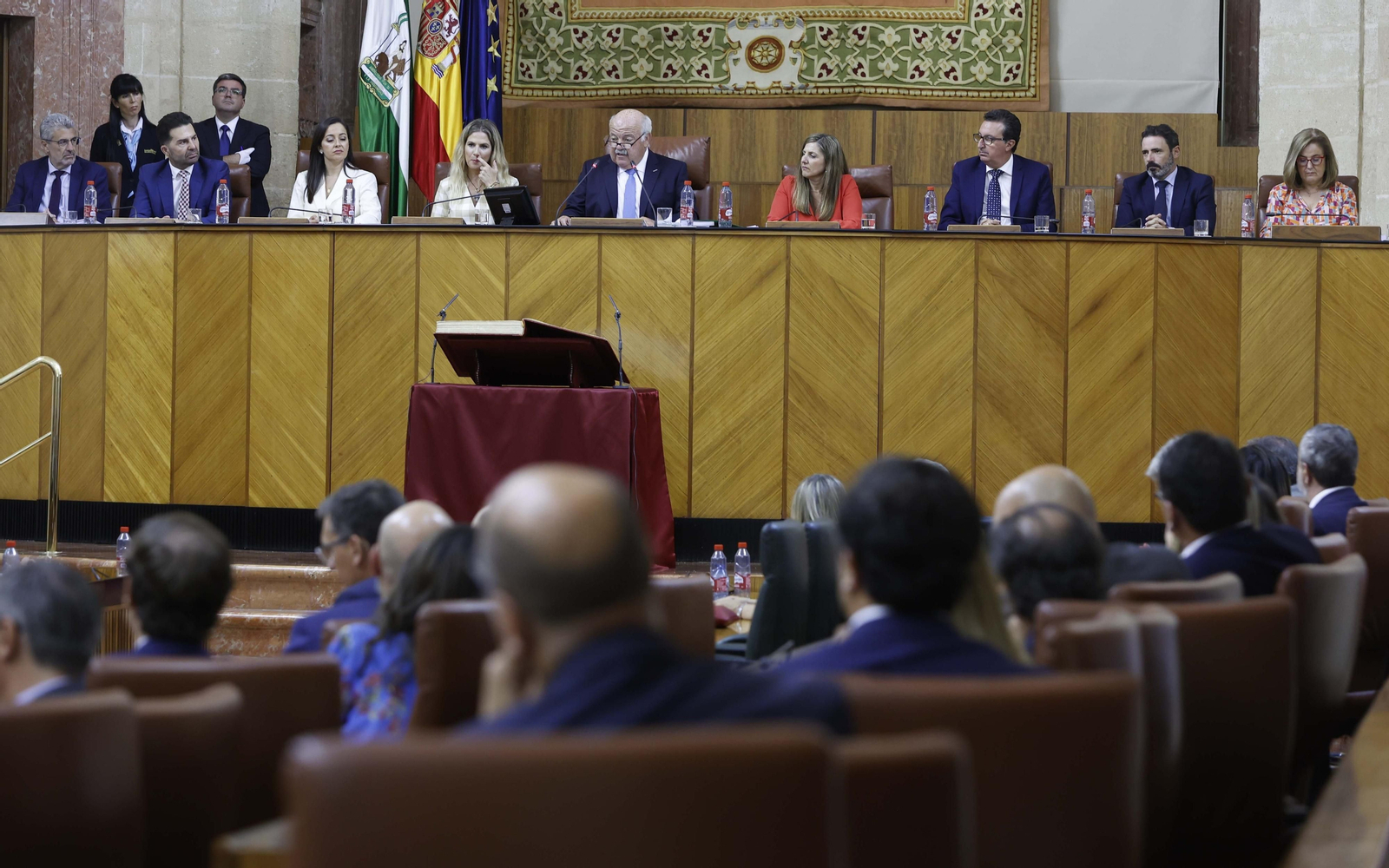 La constitución del Parlamento andaluz, todas las imágenes