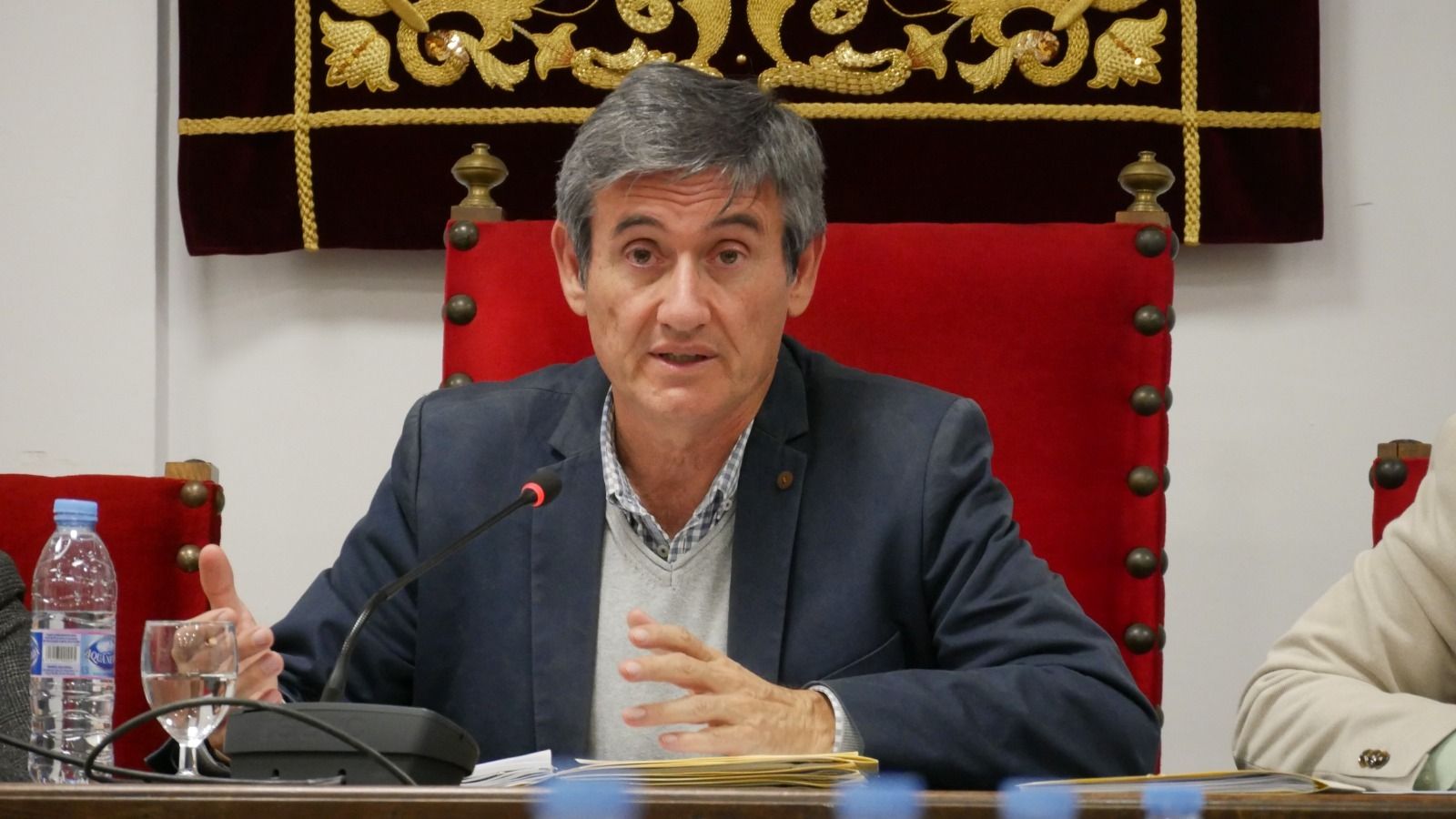 Manuel Cortés, alcalde de Adra.