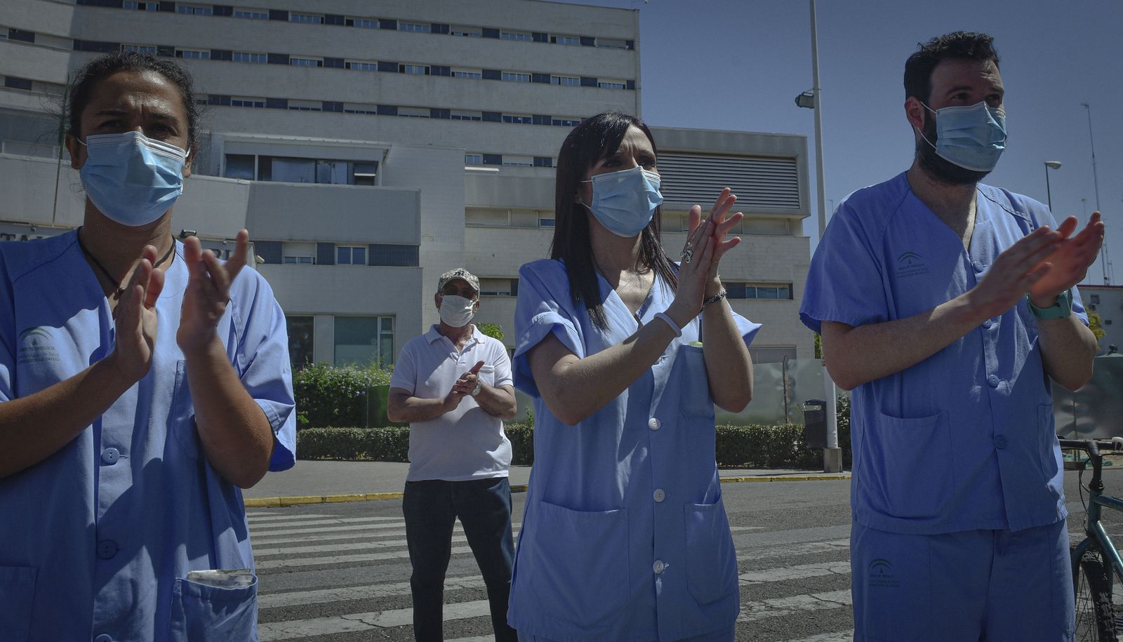 Las imágenes de la manifestación de Marea Blanca