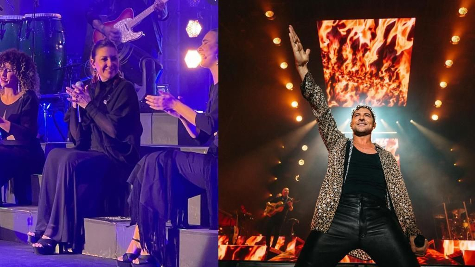 Niña Pastori y David Bisbal.