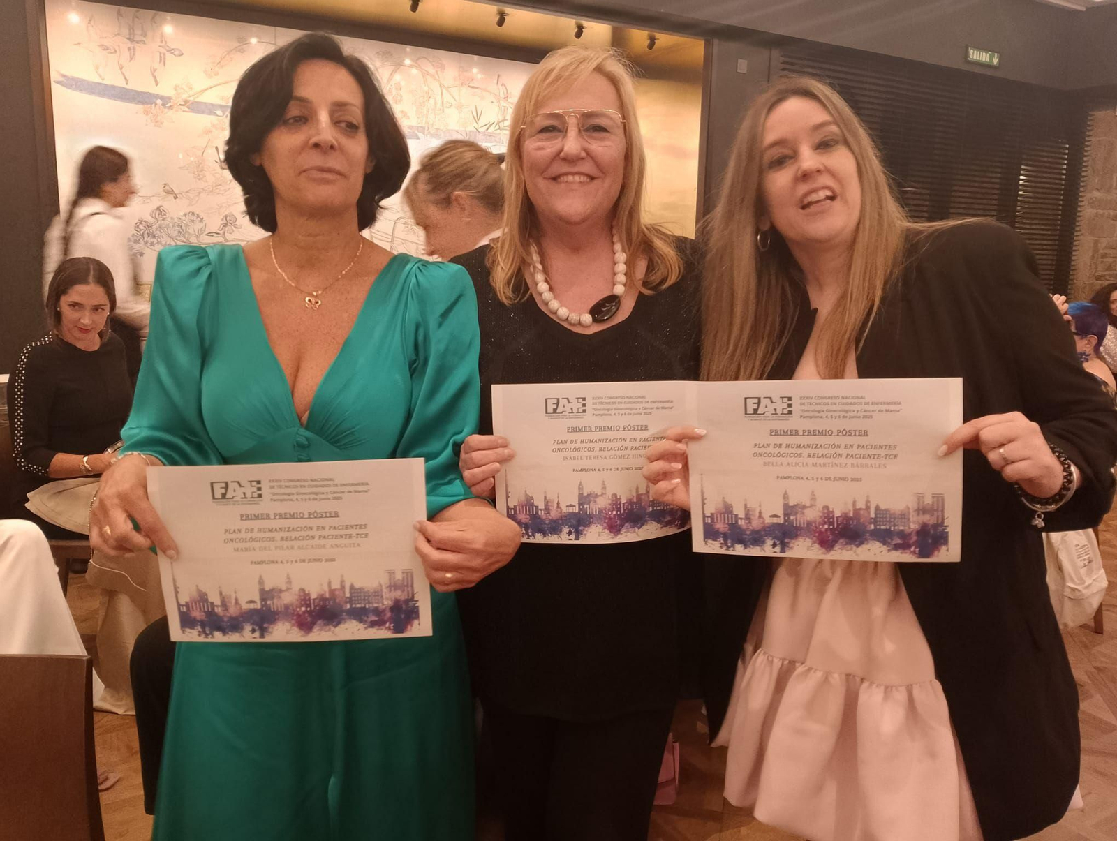 Profesionales premiadas del Hospital de Linares.