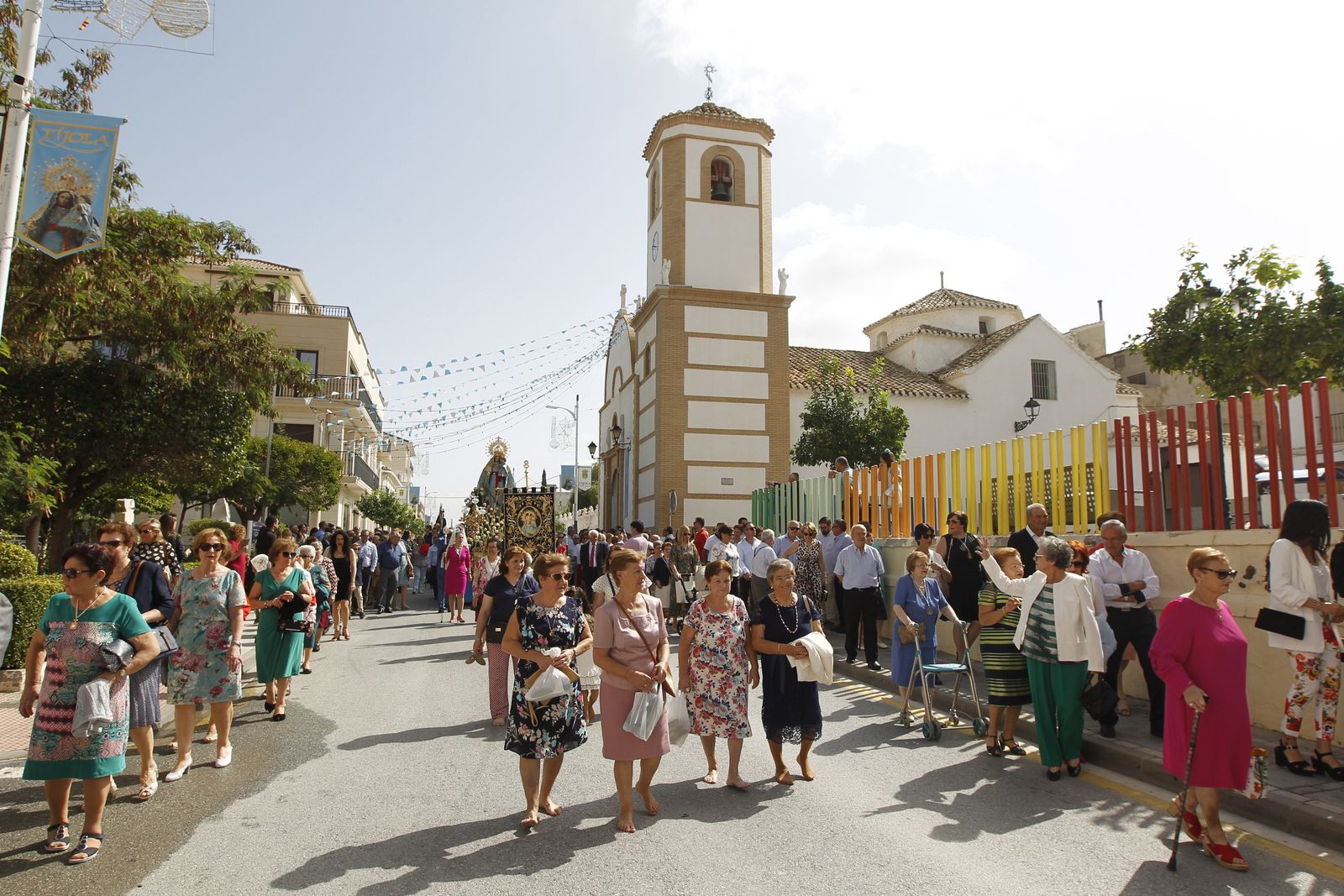 Fotogalería Procesión Virgen del Socorro. Tíjola