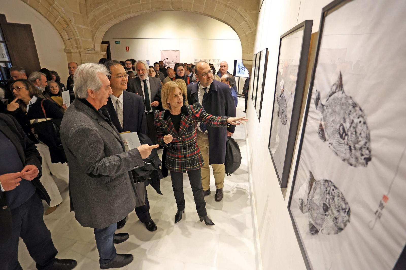 Exposición de arte japonés ‘GYOTAKU' en los Claustros de Santo Domingo en Jerez