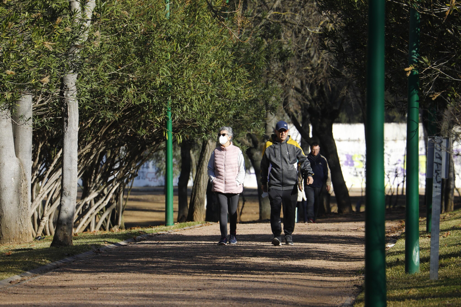 A ponerse en forma tras la Navidad: las fotografías de una jornada de entrenamiento en Córdoba