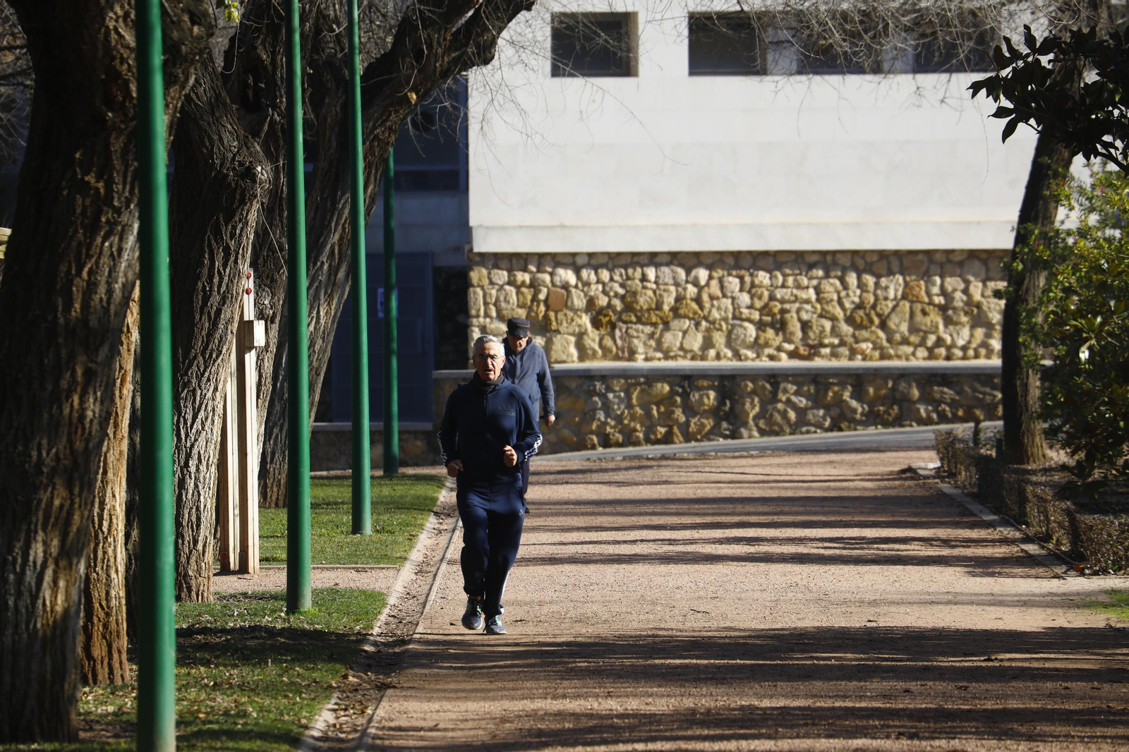 A ponerse en forma tras la Navidad: las fotografías de una jornada de entrenamiento en Córdoba