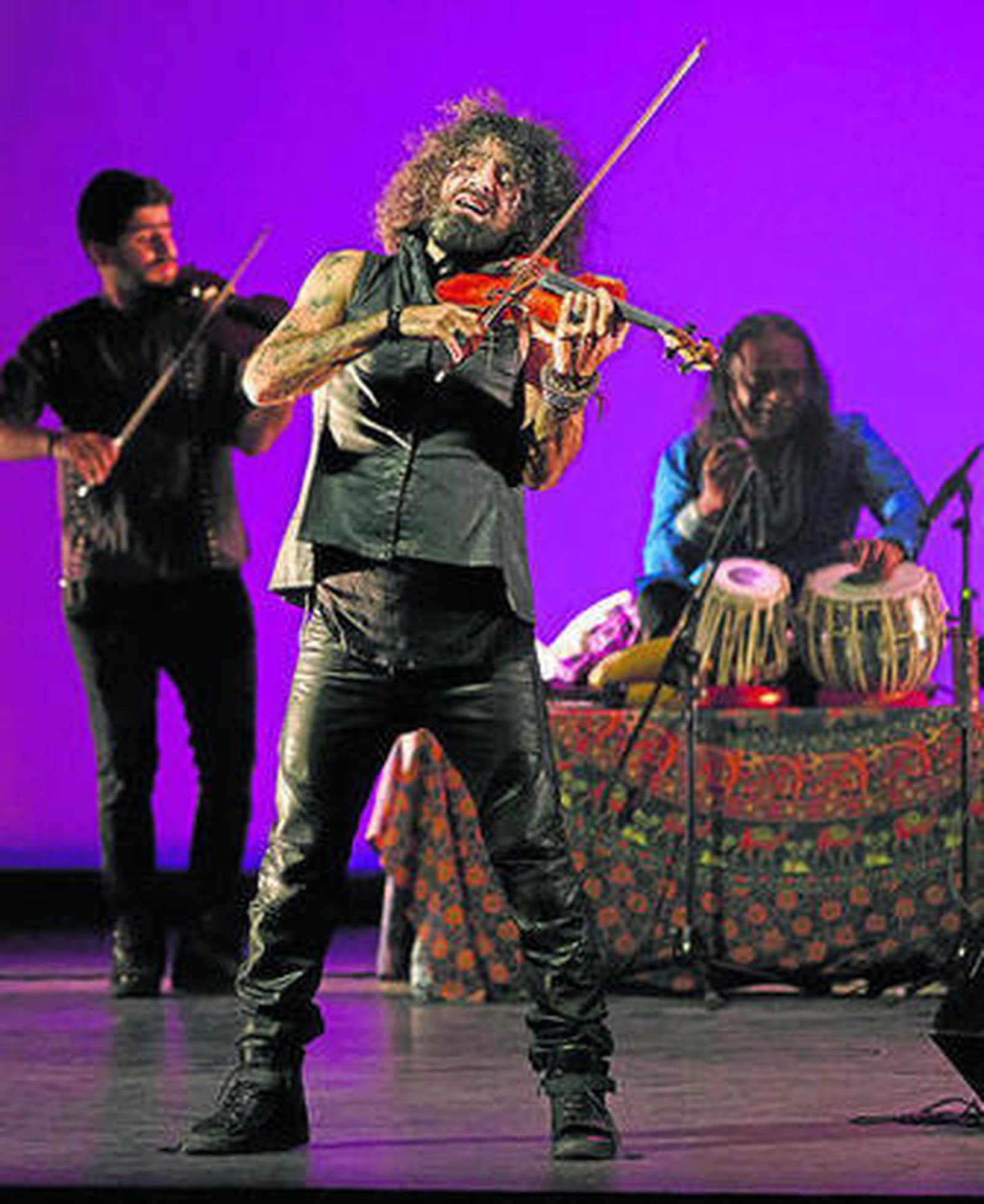 Malikian, el viernes por la noche, en el Cervantes.