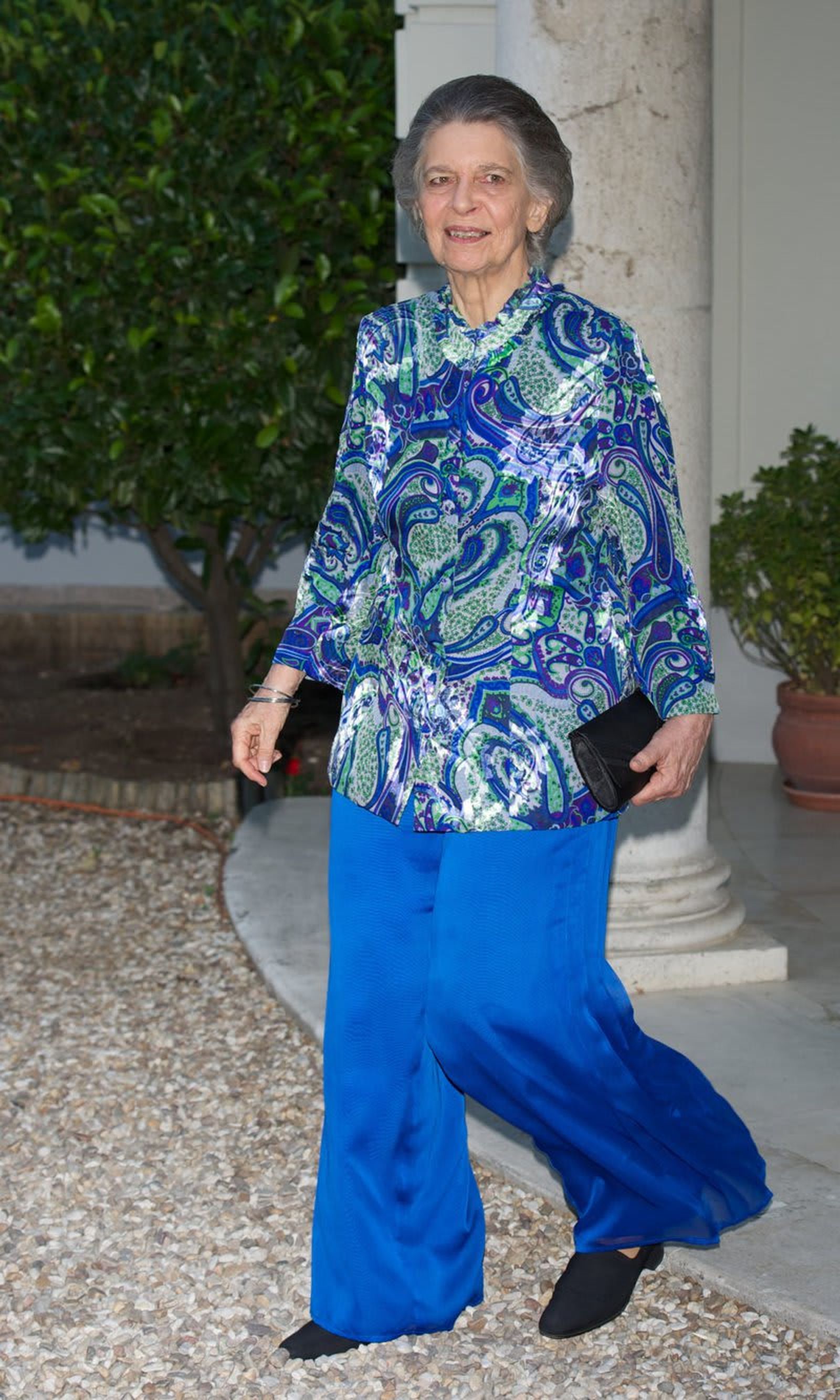 Irene de Grecia en una recepción veraniega en Marivent, Palma, en el año 2023